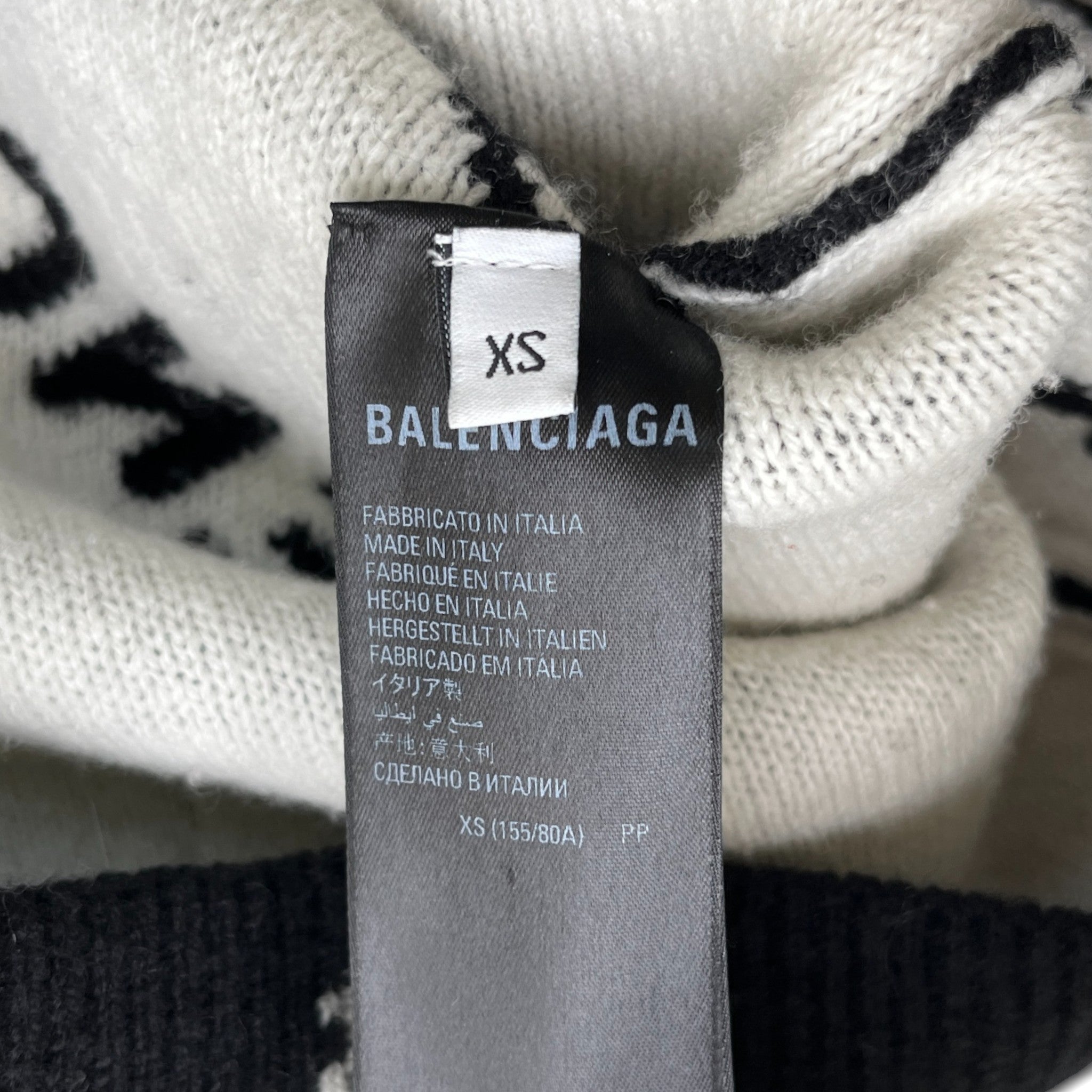 Women's Logo Print Cardigan Black Size XS