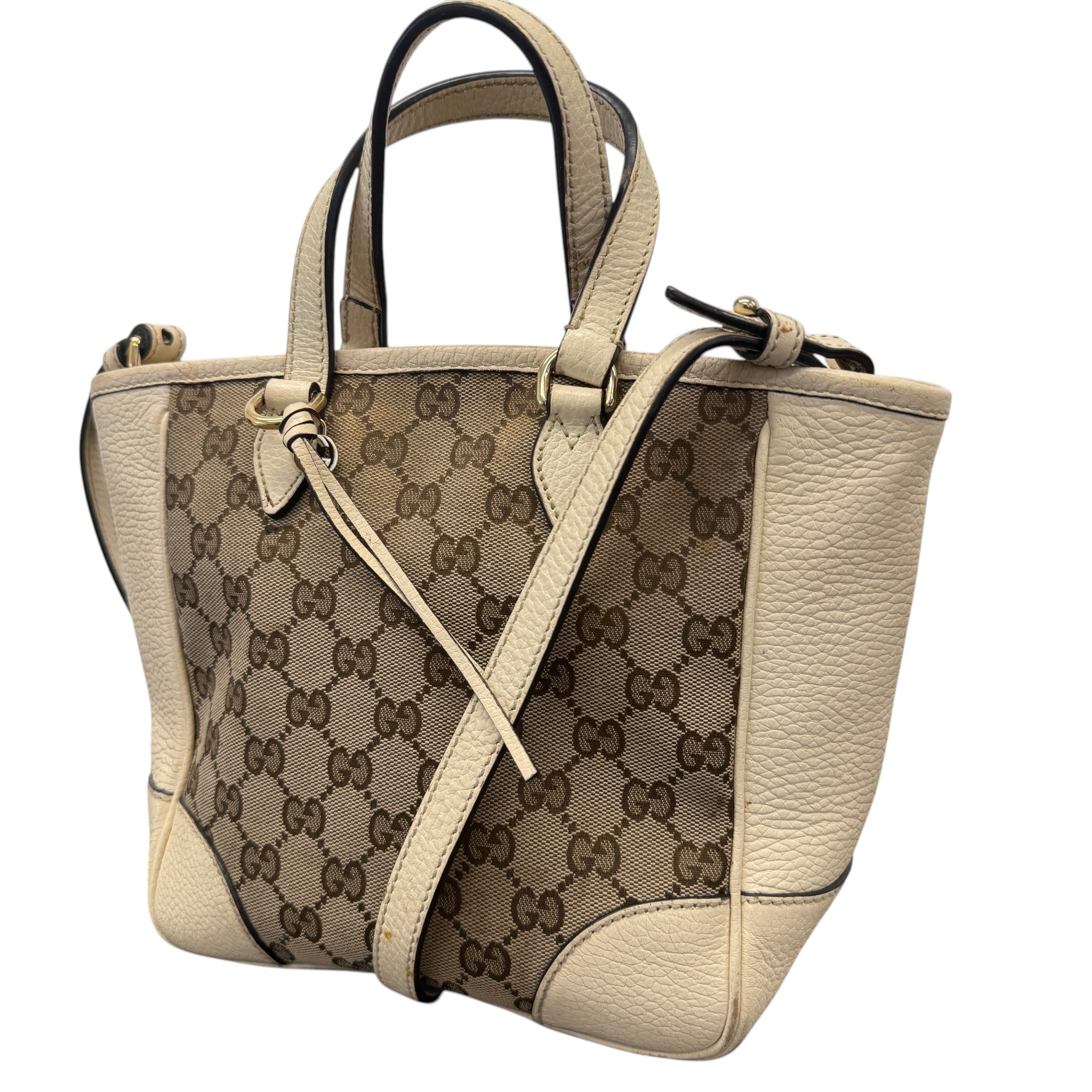 Women's Gg Supreme Bree Satchel Bag Beige