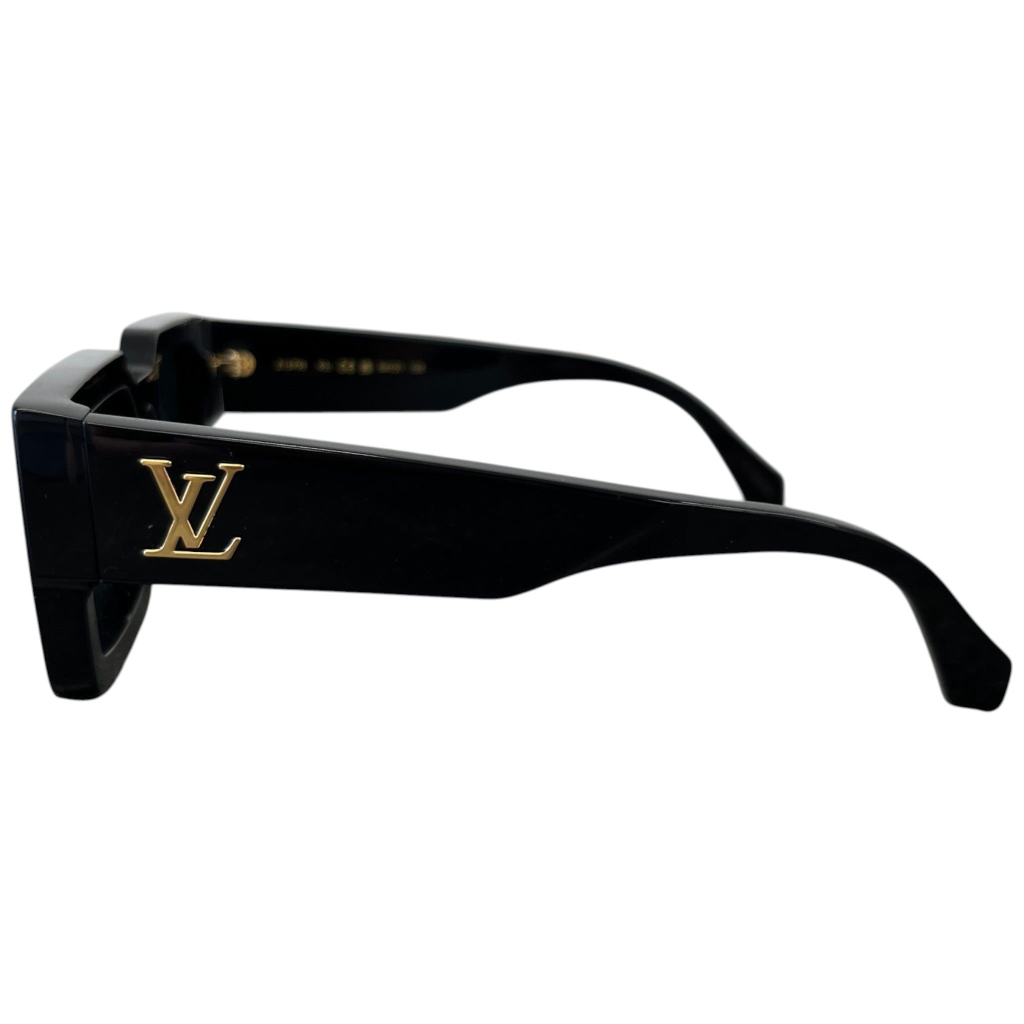 Men's Lv Clash Square Sunglasses Black