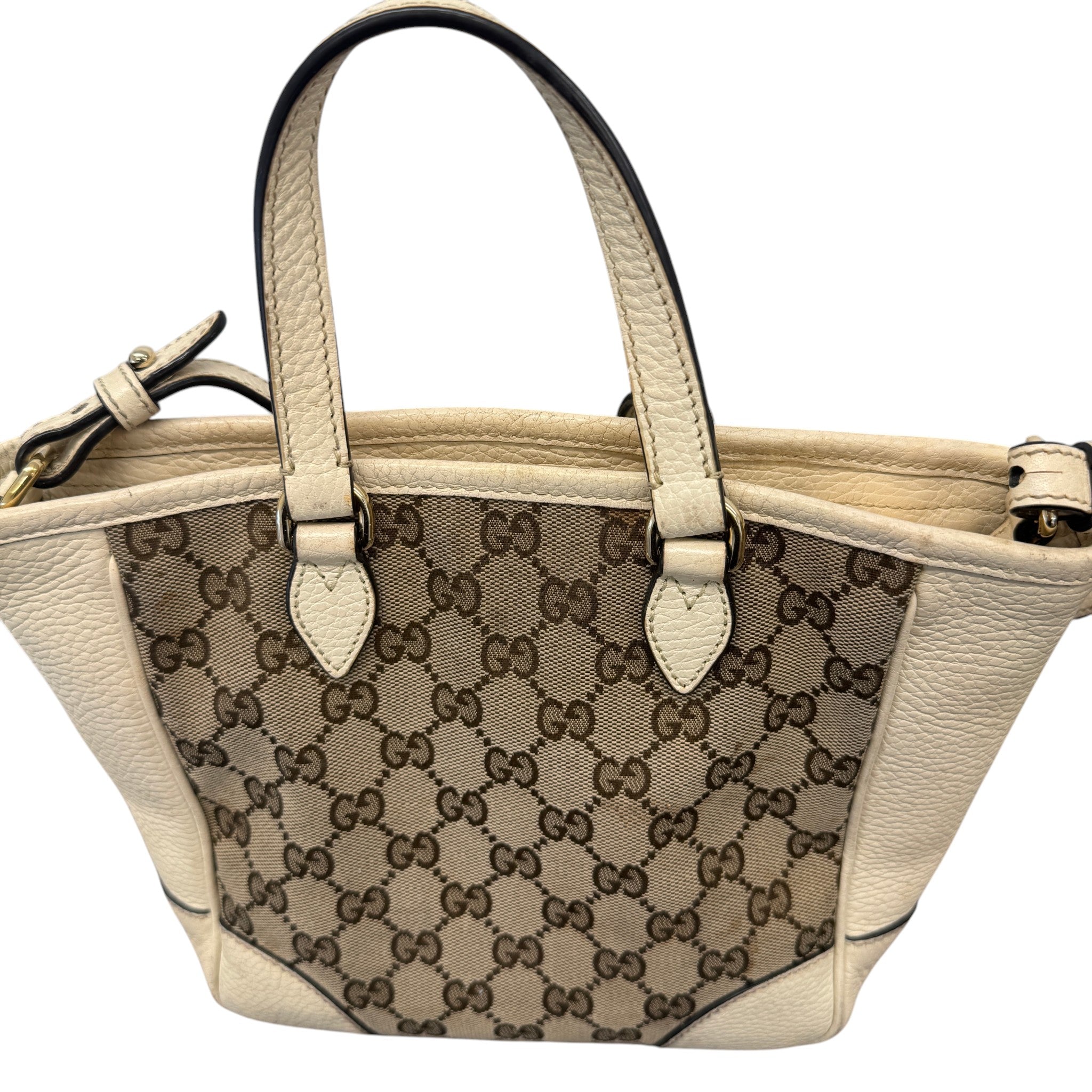 Women's Gg Supreme Bree Satchel Bag Beige