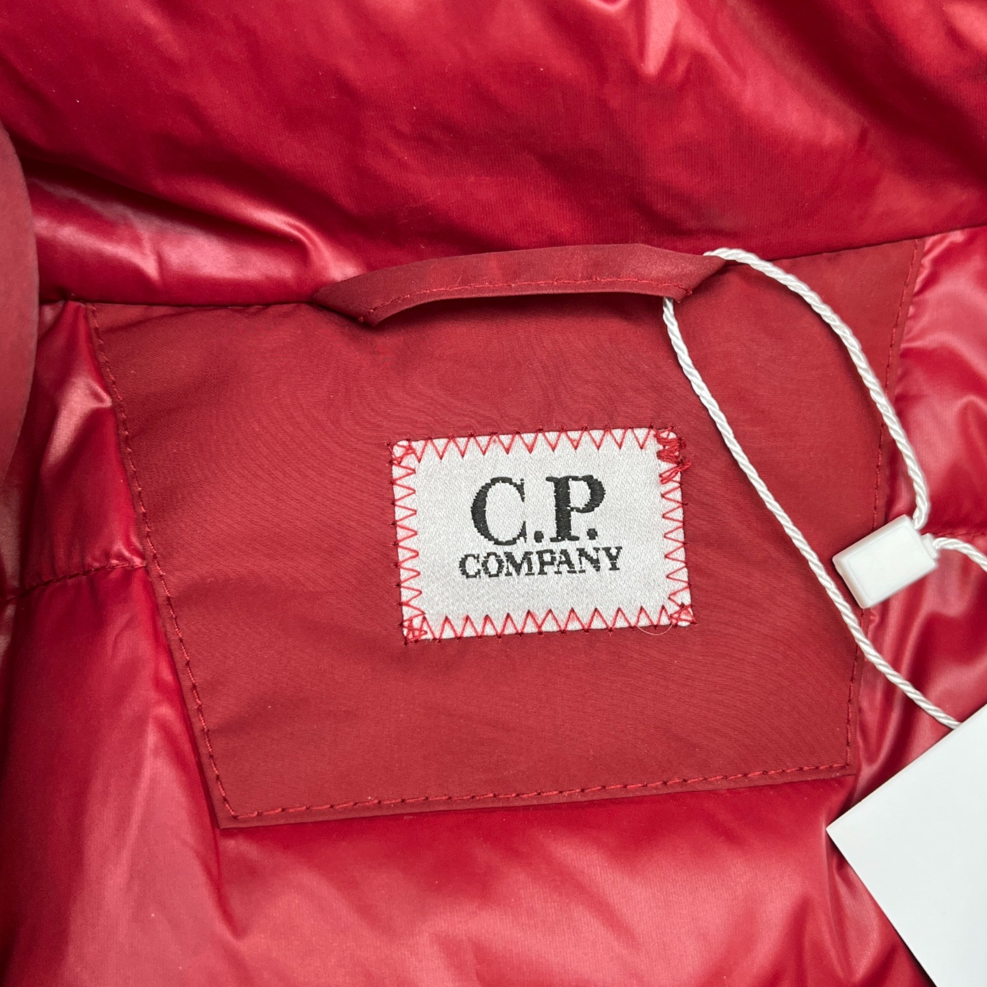 Men's Lens Down Jacket Red Size IT 44 / XS