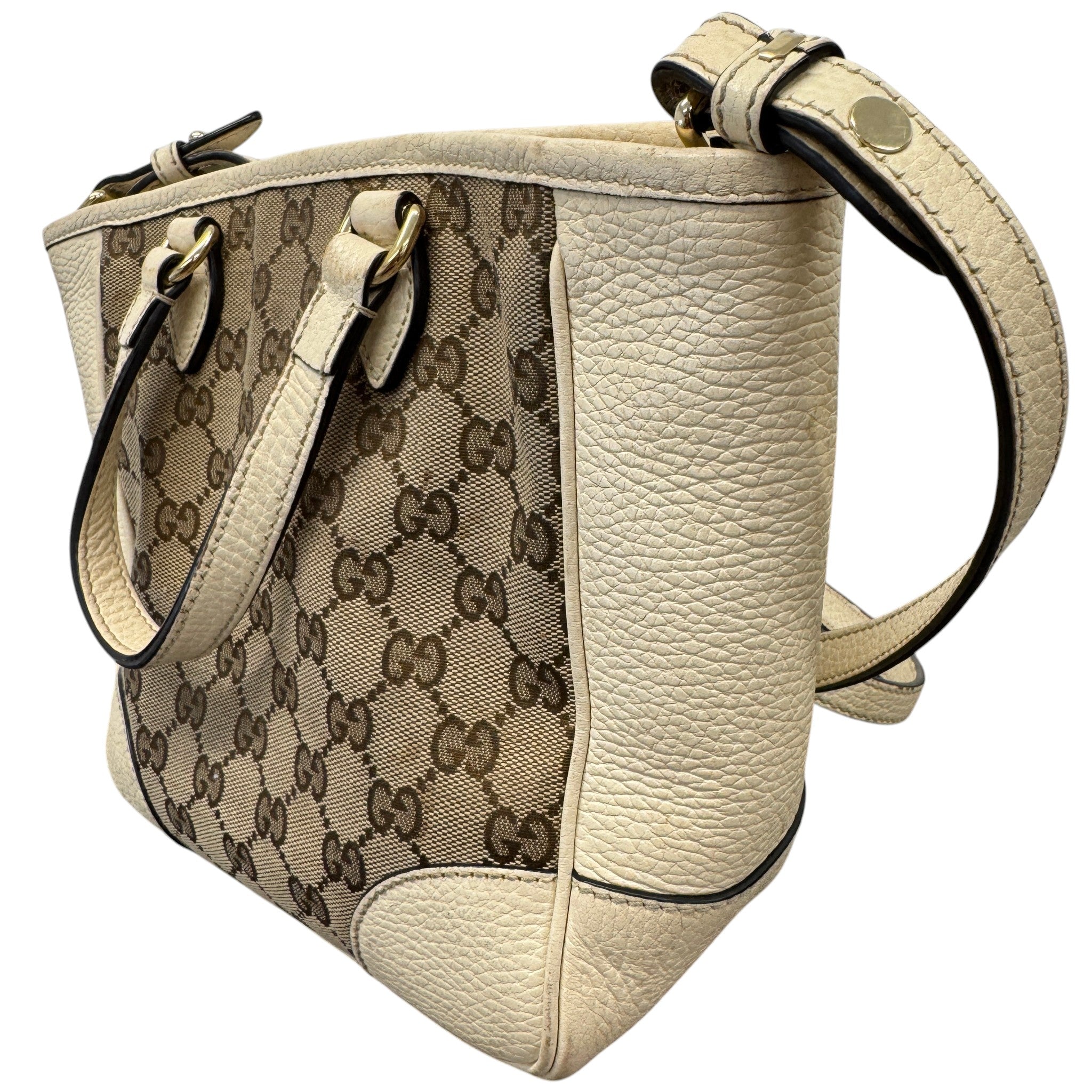 Women's Gg Supreme Bree Satchel Bag Beige
