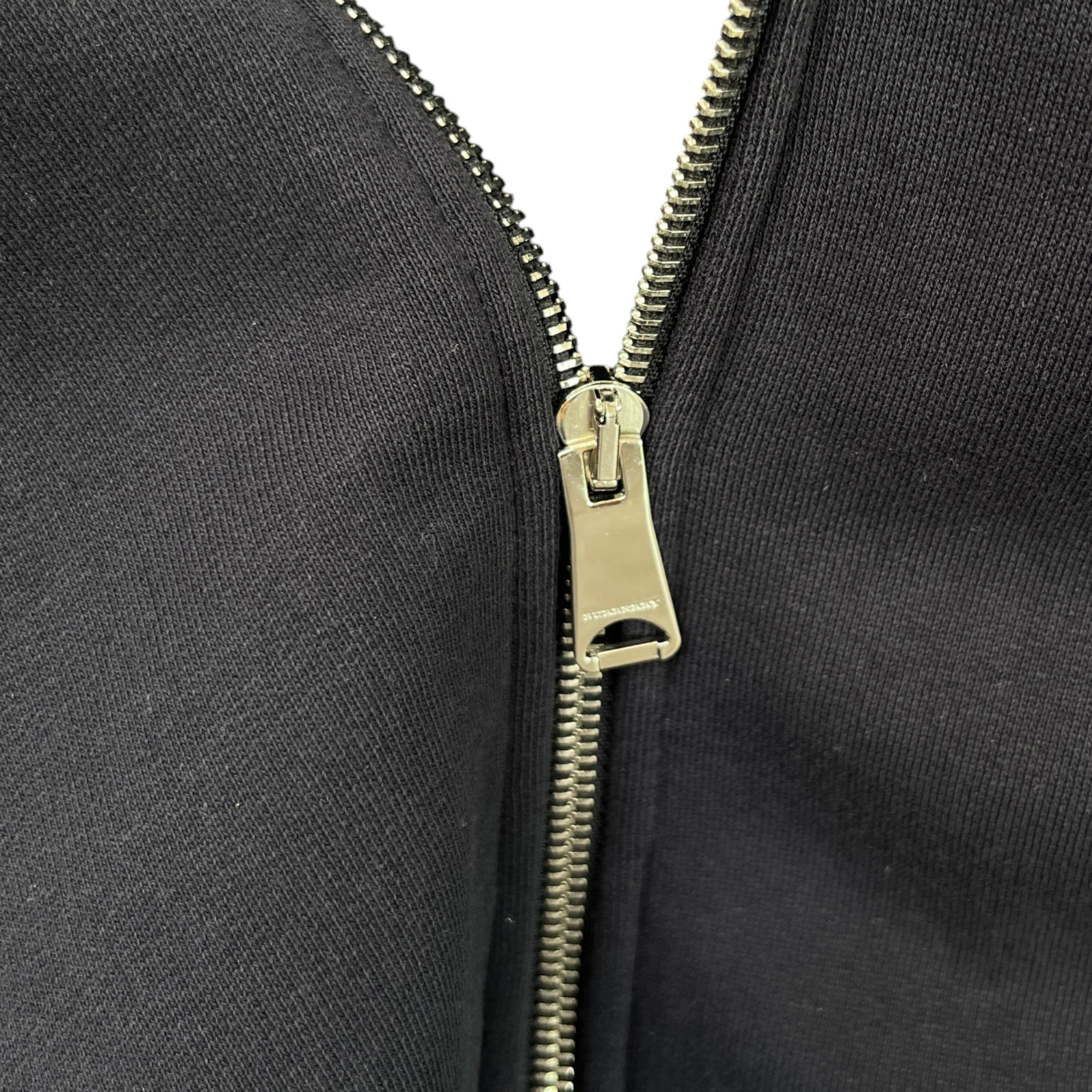 Men's Embroidered Logo Hoodie Navy Size XL