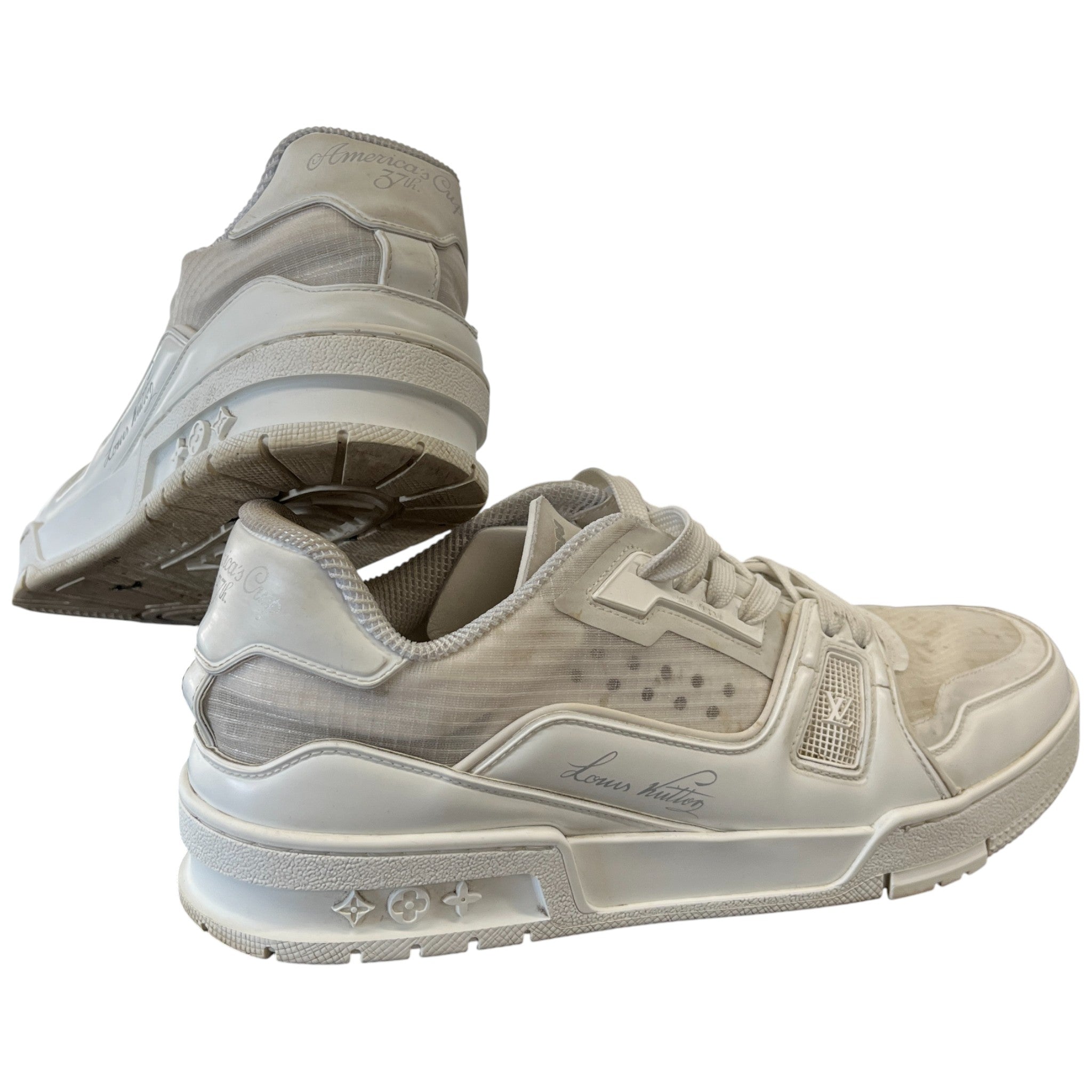 Men's Limited Edition America'S Cup Low Trainers White Size EU 42 / UK 8