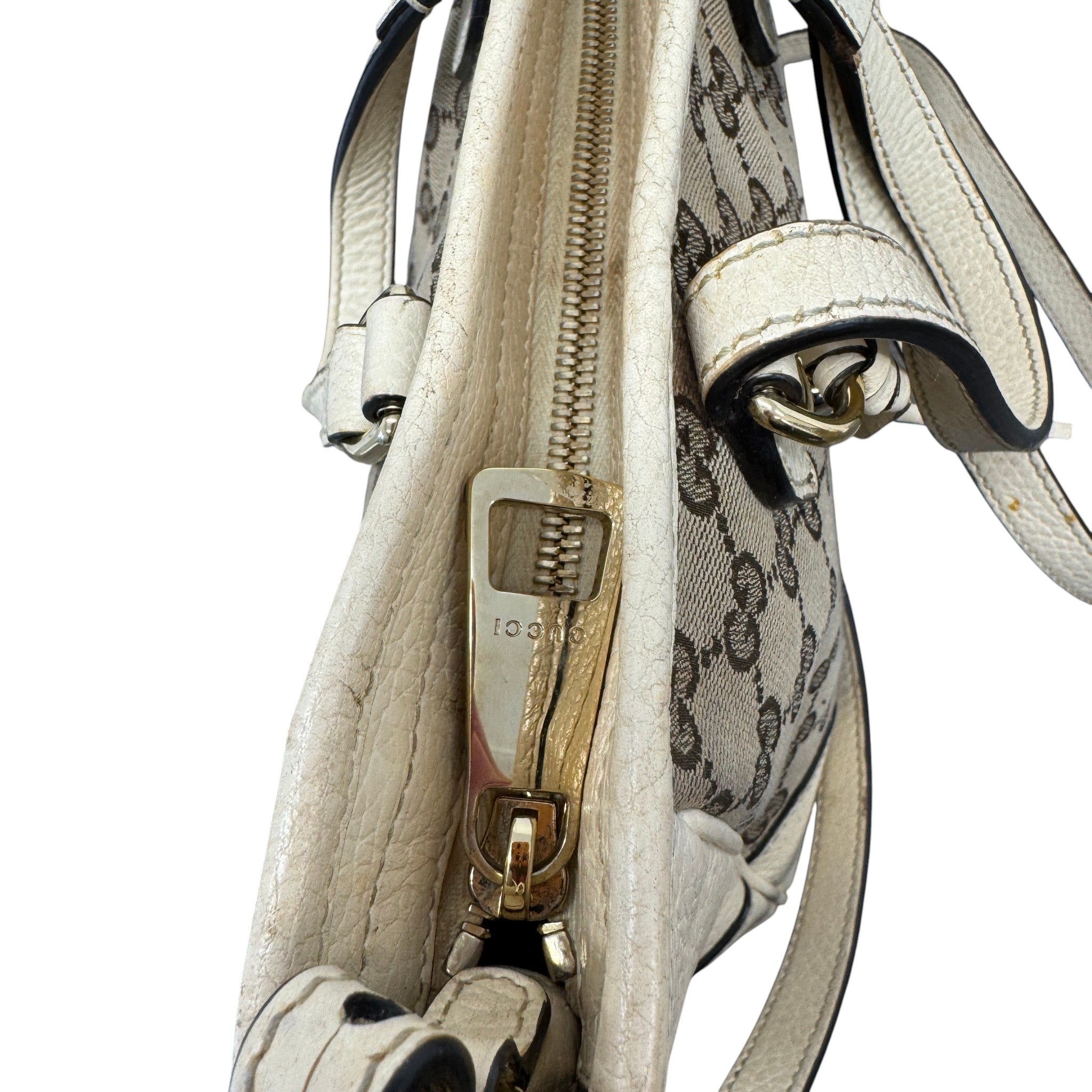 Women's Gg Supreme Bree Satchel Bag Beige