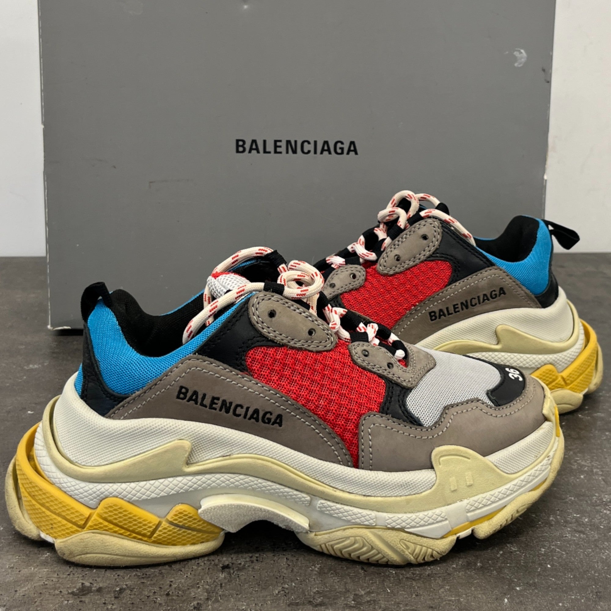 Women's Tripe S Low Trainers Multi-Coloured Size EU 36 / UK 3