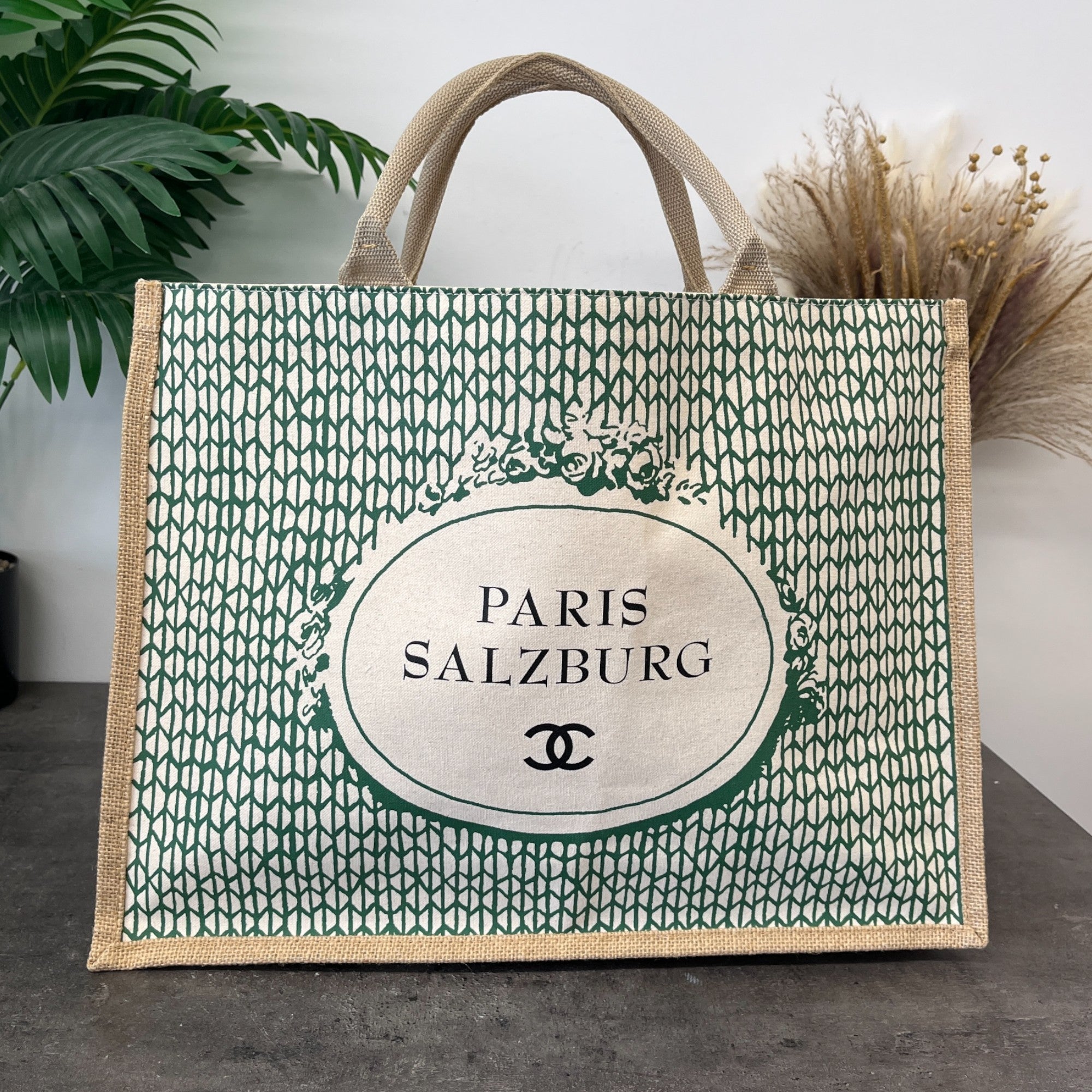 Women's Paris Salzburg Tote Bag Beige