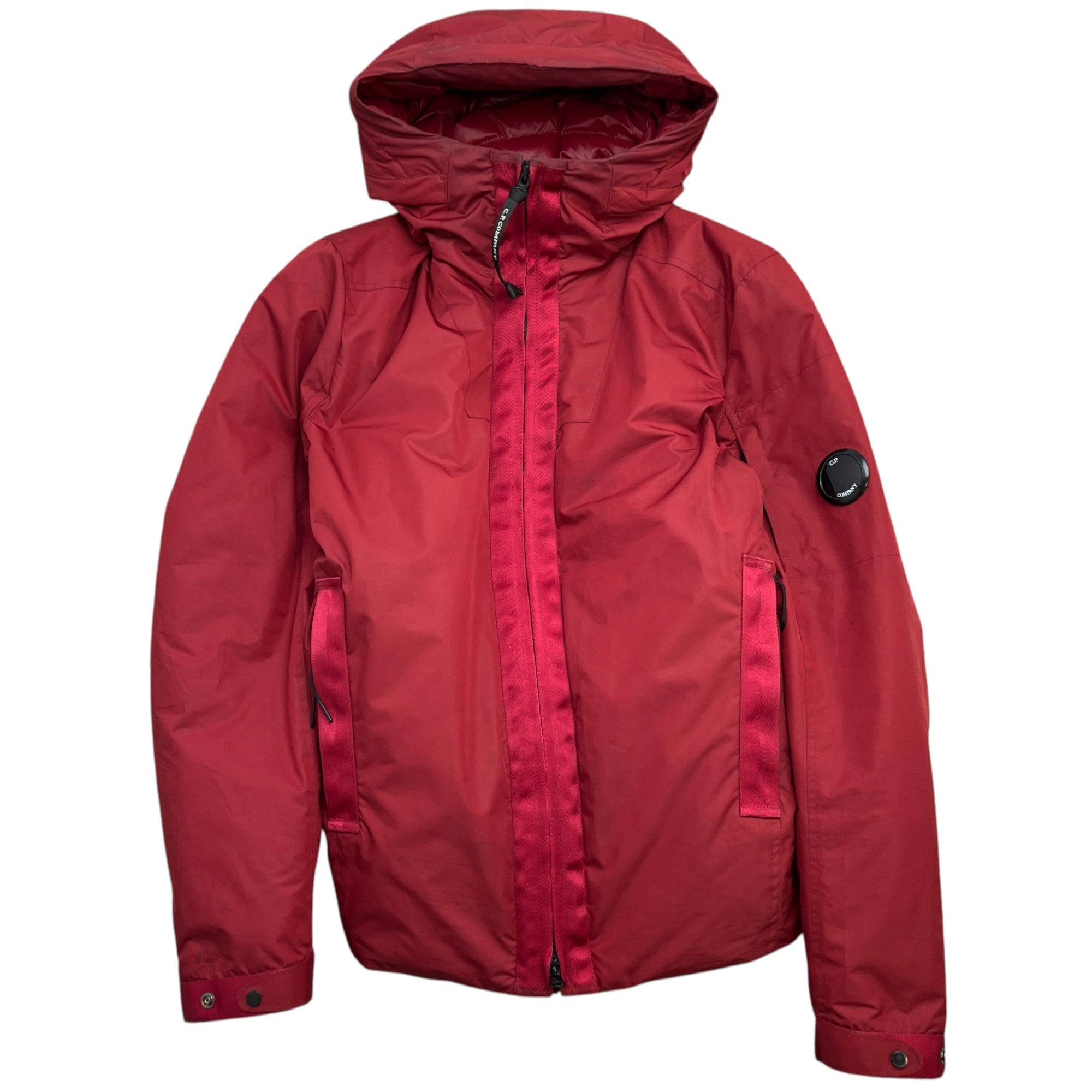 Men's Lens Down Jacket Red Size IT 44 / XS