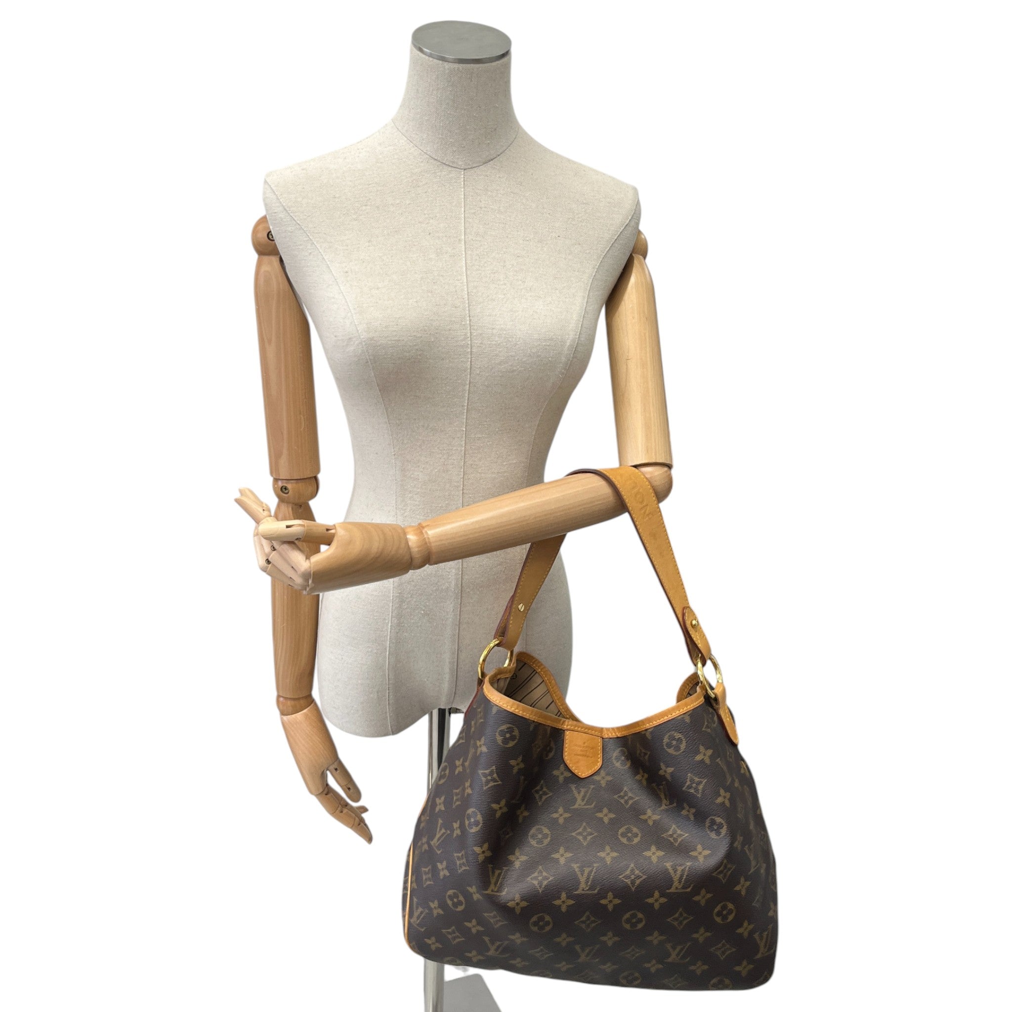 Women's Delightful Mm Monogram Handbag Brown