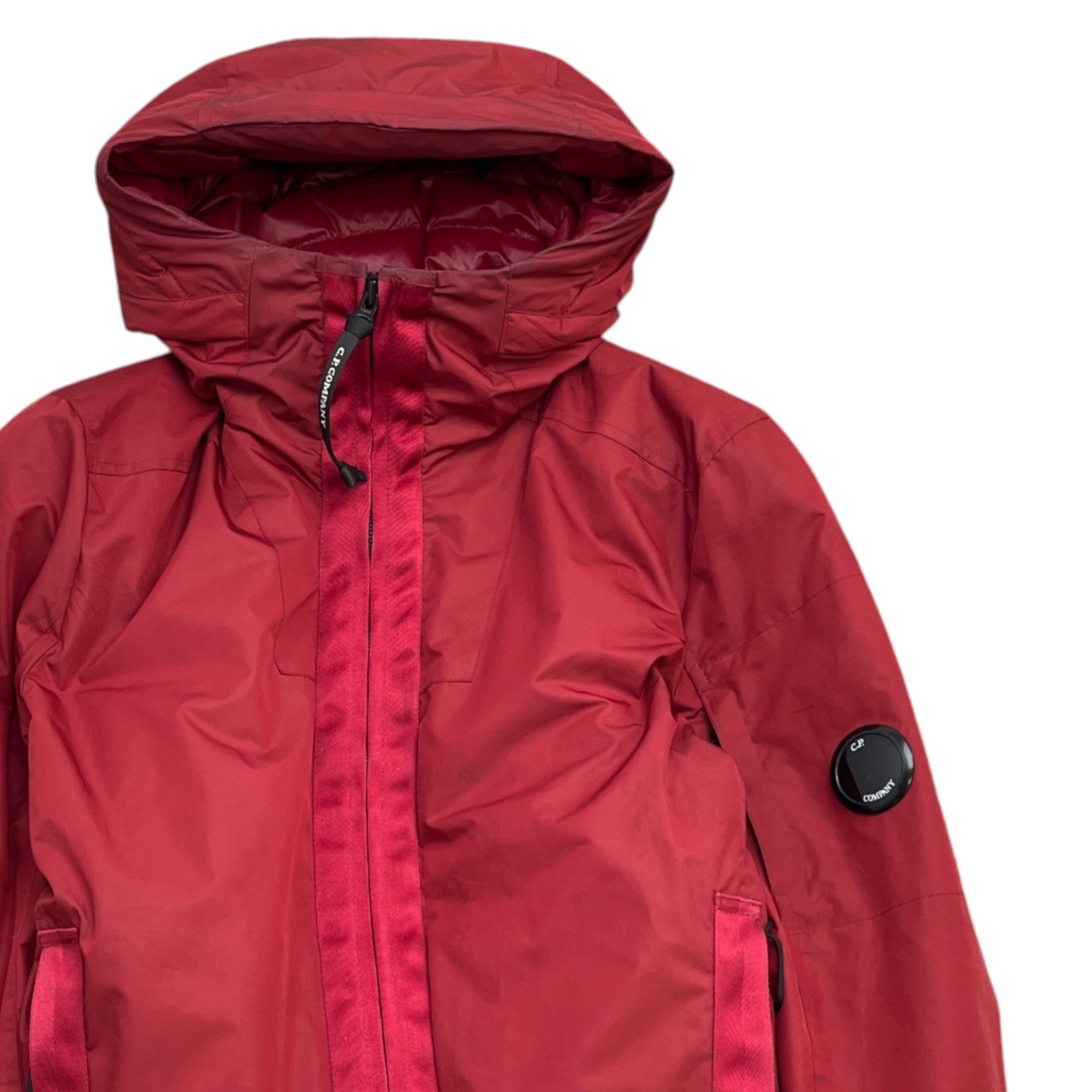 Men's Lens Down Jacket Red Size IT 44 / XS