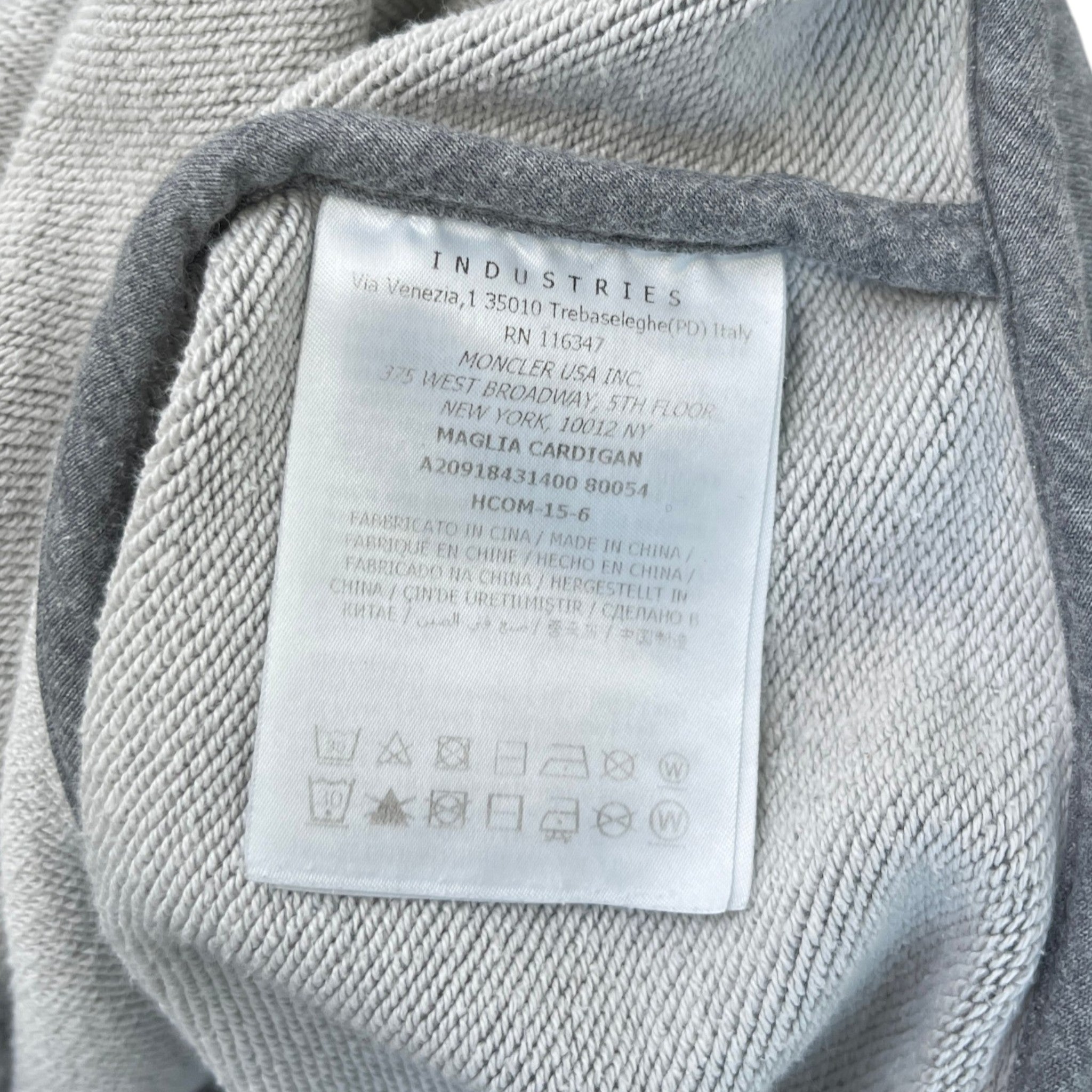 Men's Maglia Jacket Grey Size L