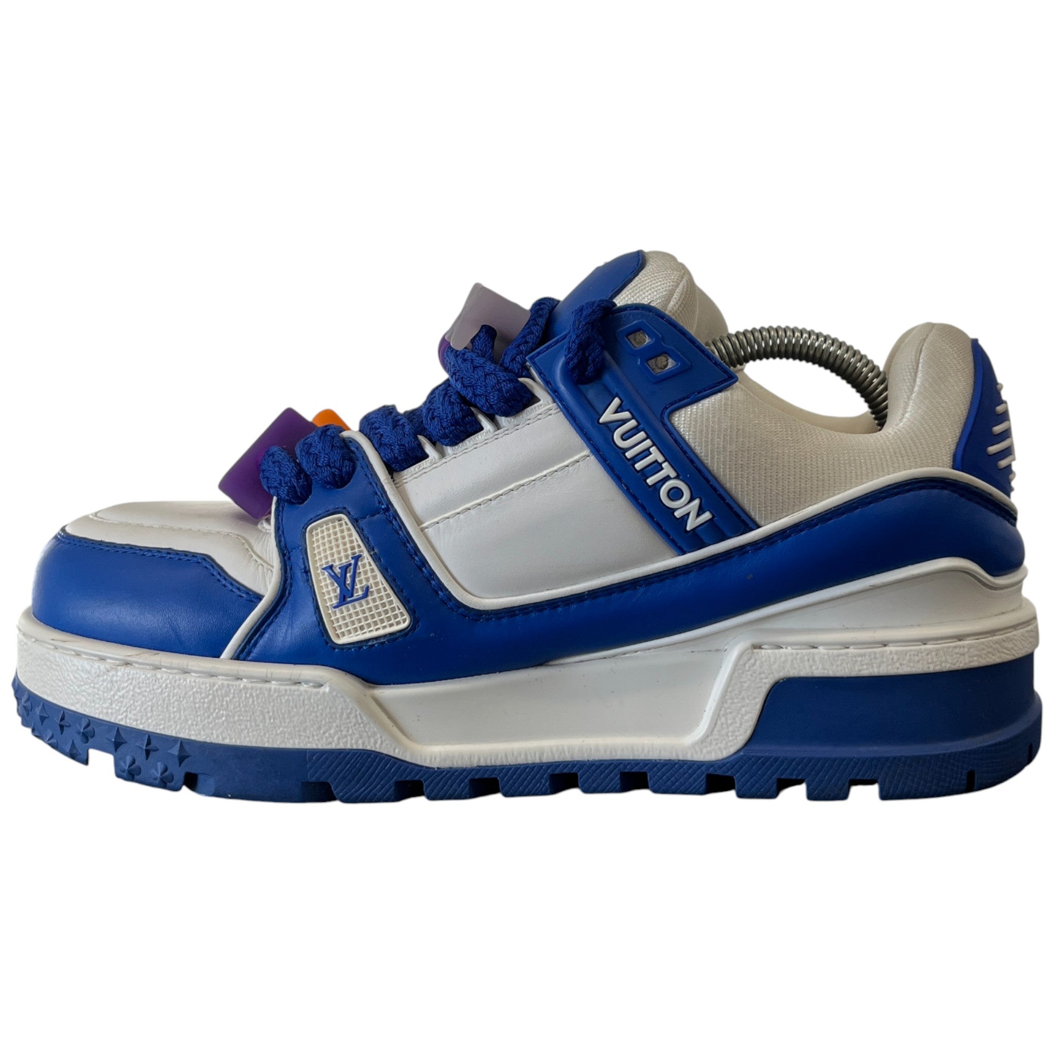 Men's Lv Maxi Low Trainers Blue Size EU 40.5 / UK 6.5