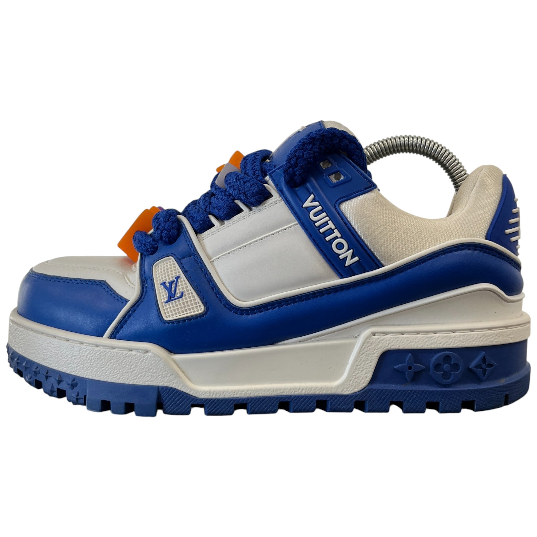 Men's Lv Maxi Low Trainers Blue Size EU 40.5 / UK 6.5