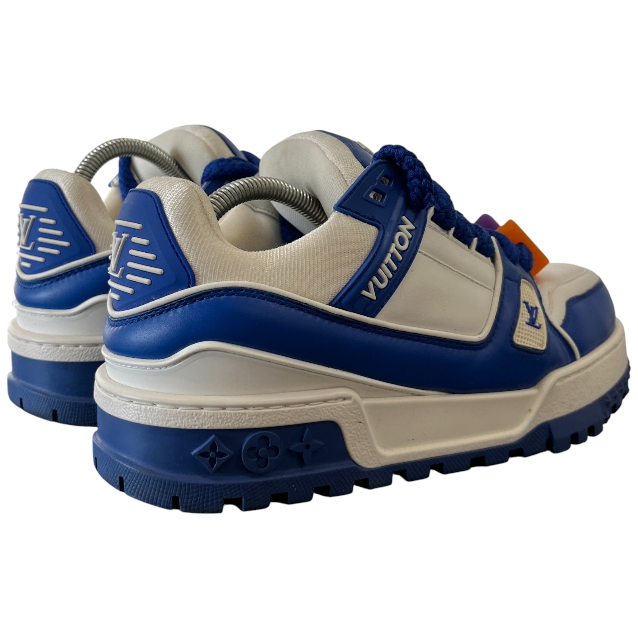 Men's Lv Maxi Low Trainers Blue Size EU 40.5 / UK 6.5