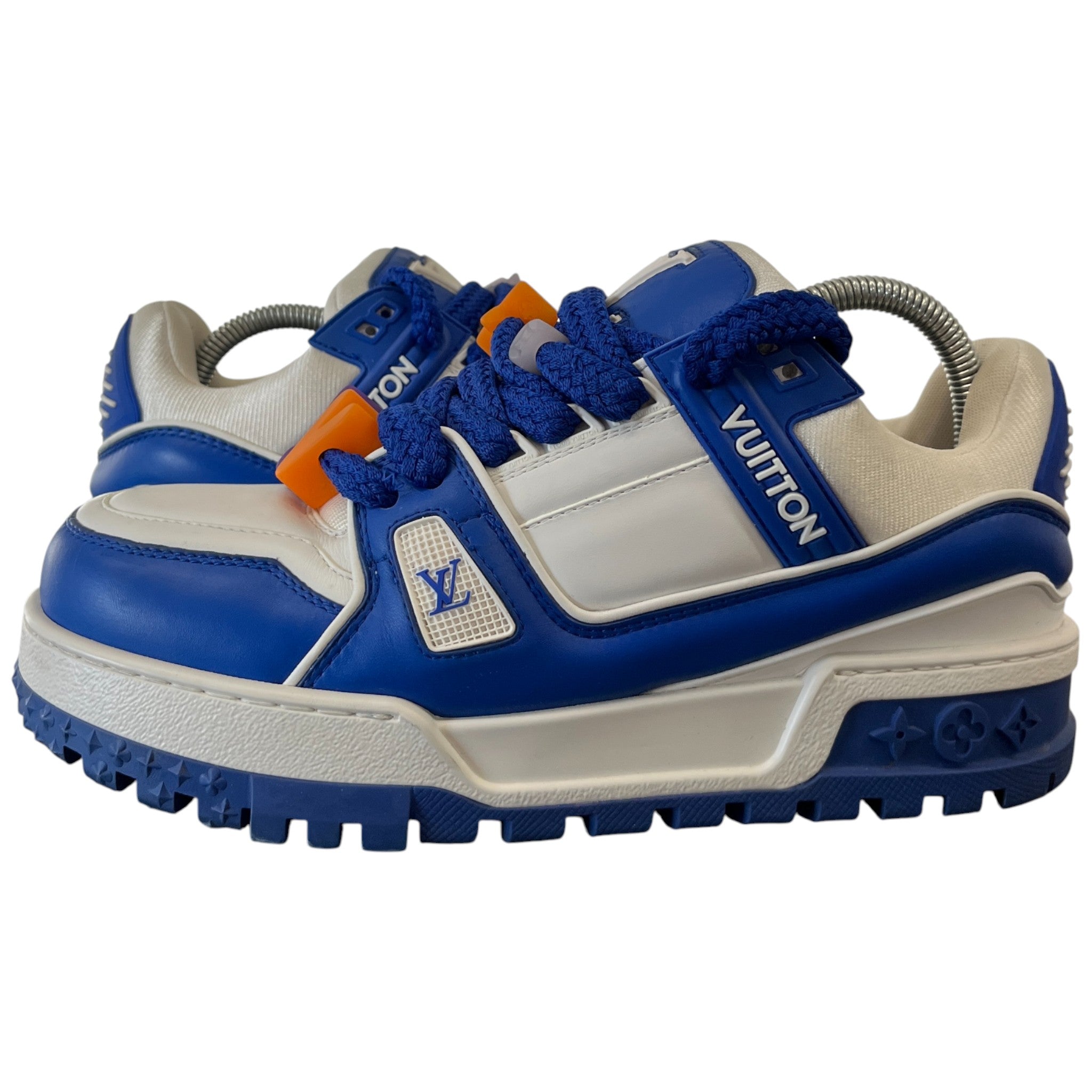 Men's Lv Maxi Low Trainers Blue Size EU 40.5 / UK 6.5