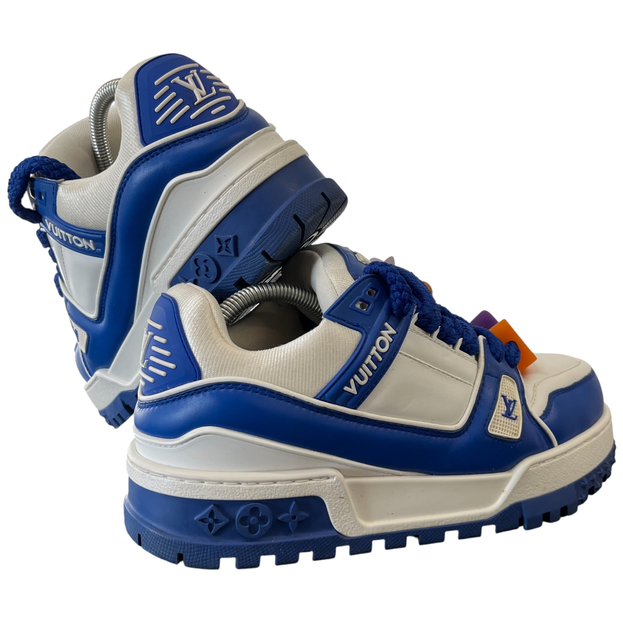 Men's Lv Maxi Low Trainers Blue Size EU 40.5 / UK 6.5