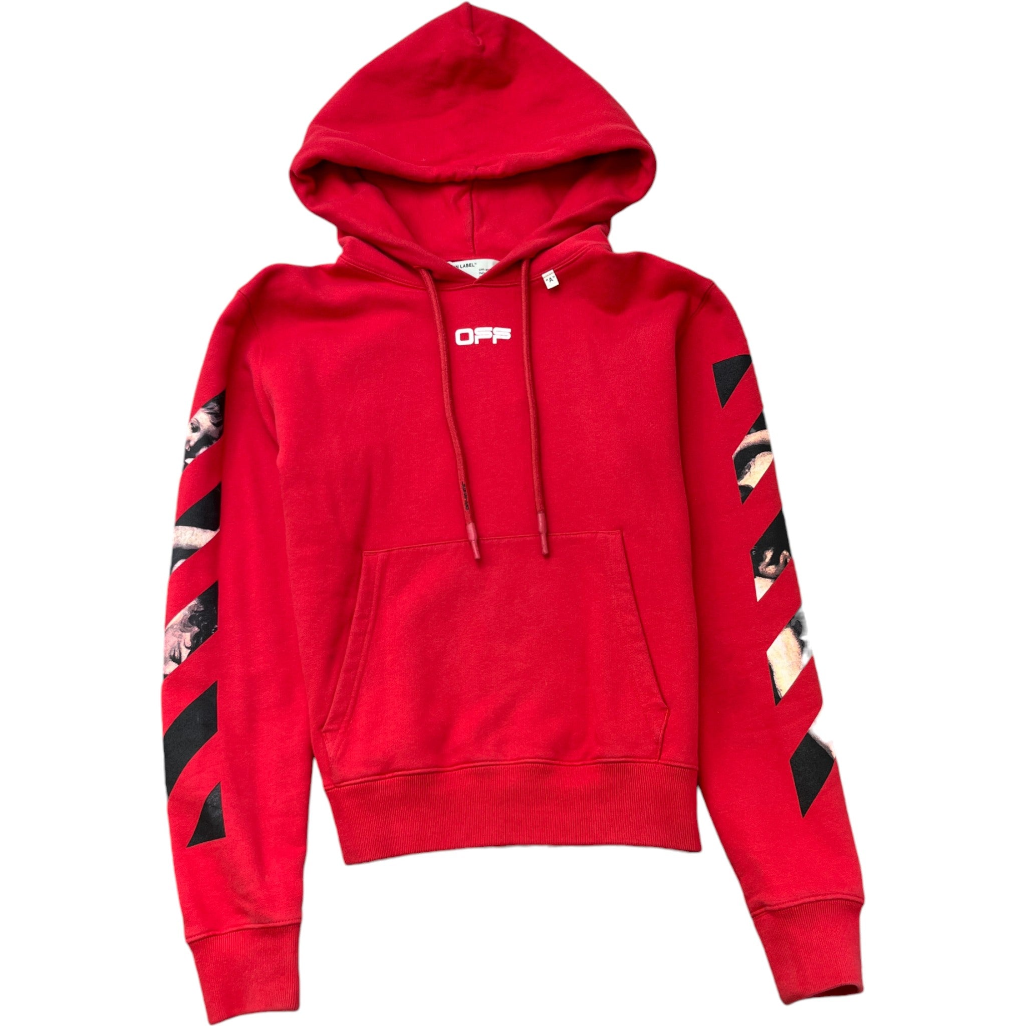 Men's Caravaggio Arrow Hoodie Red Size S