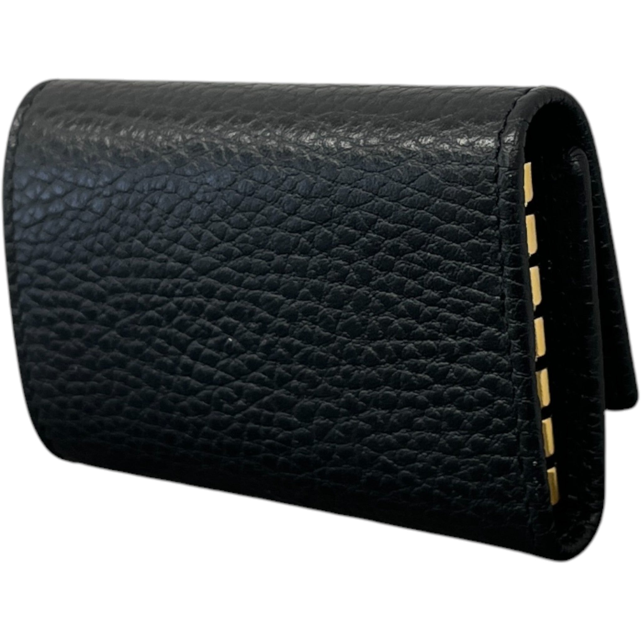 Gg Marmont Key Holder Charm Black