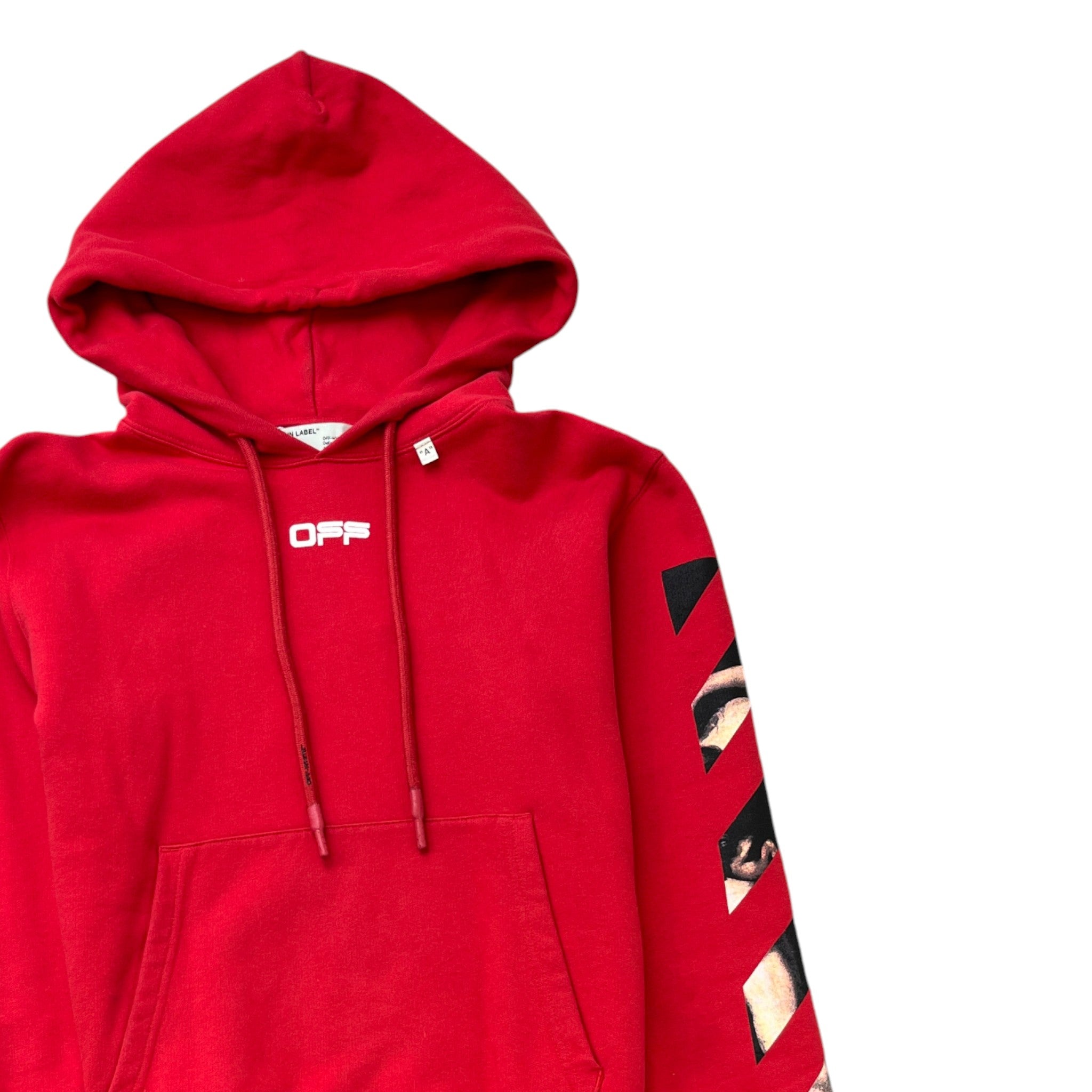 Men's Caravaggio Arrow Hoodie Red Size S