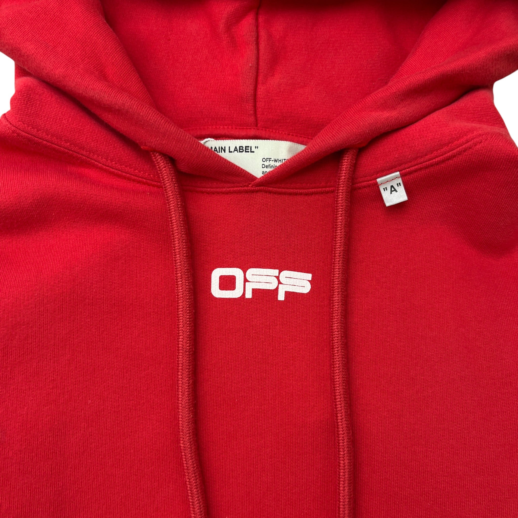 Men's Caravaggio Arrow Hoodie Red Size S