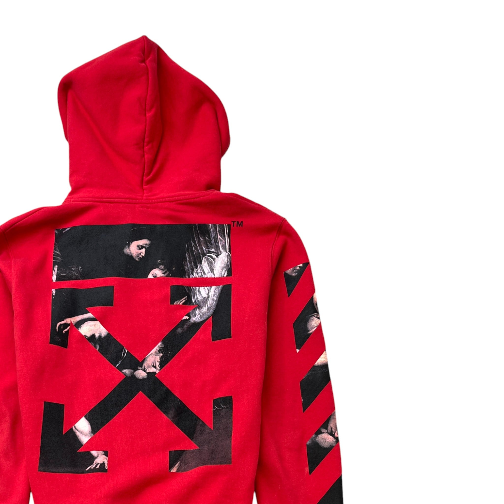 Men's Caravaggio Arrow Hoodie Red Size S