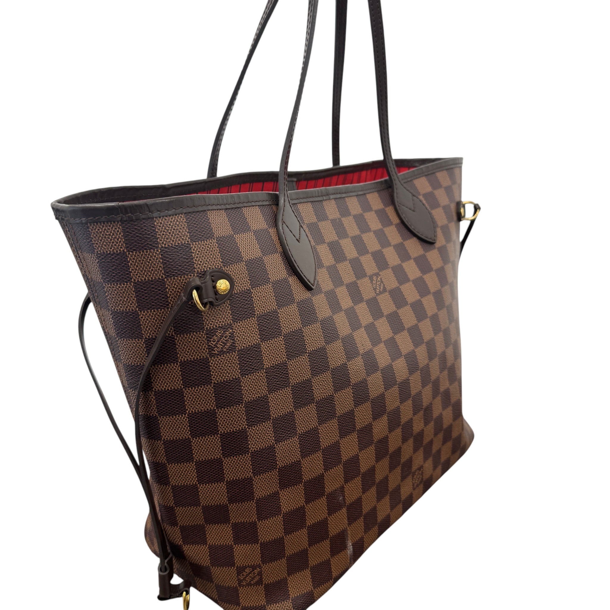 Women's Damier Ebene Neverfull Mm Bag Brown