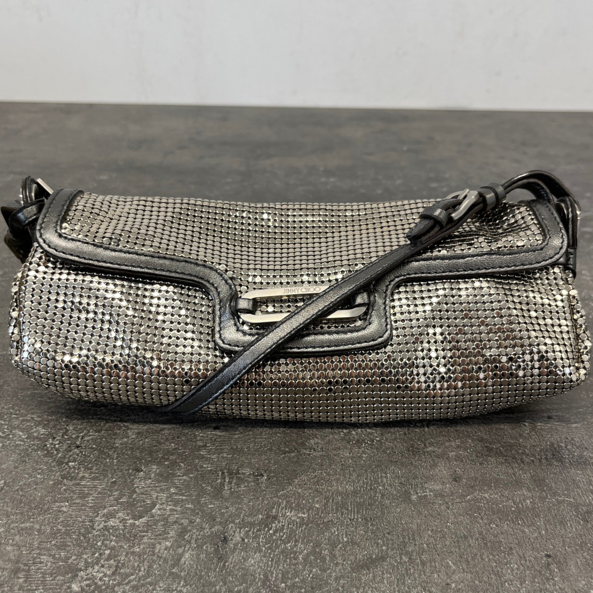 Women's Chain Metal Bag Silver