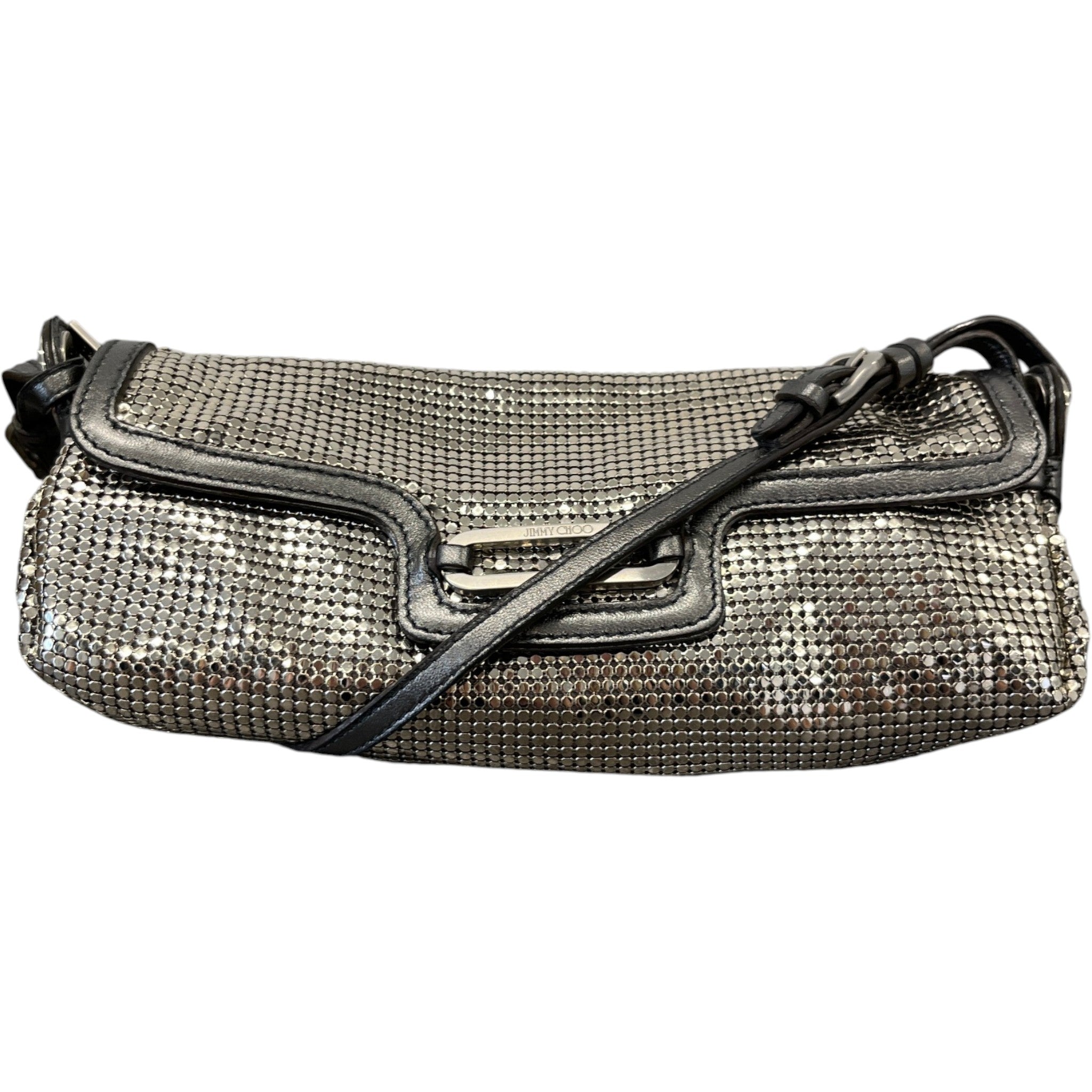 Women's Chain Metal Bag Silver