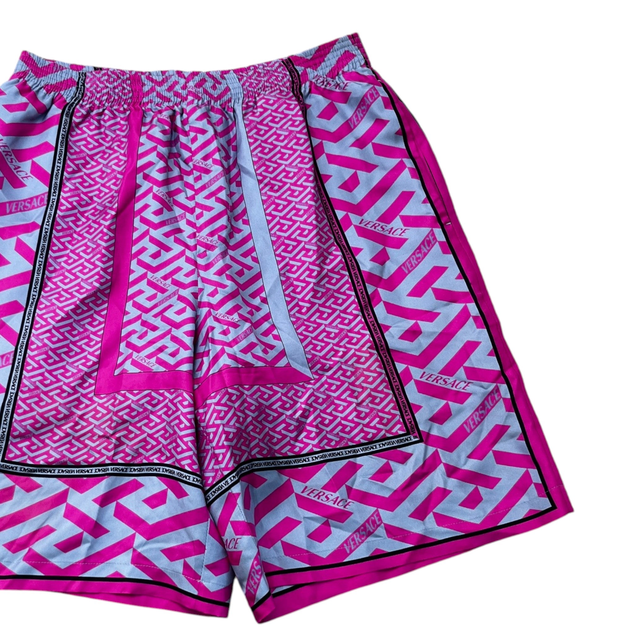 Men's La Greca Shorts Purple Size IT 48 / UK 32