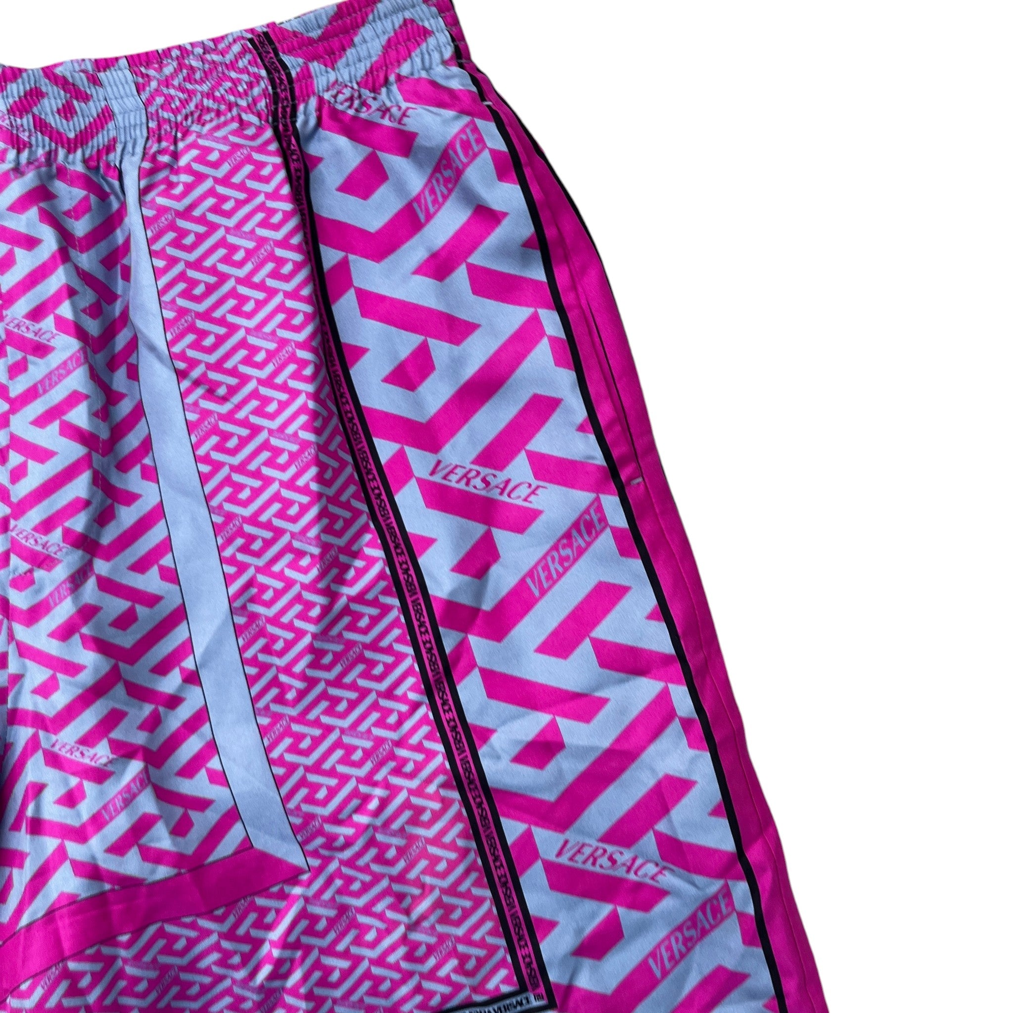 Men's La Greca Shorts Purple Size IT 48 / UK 32
