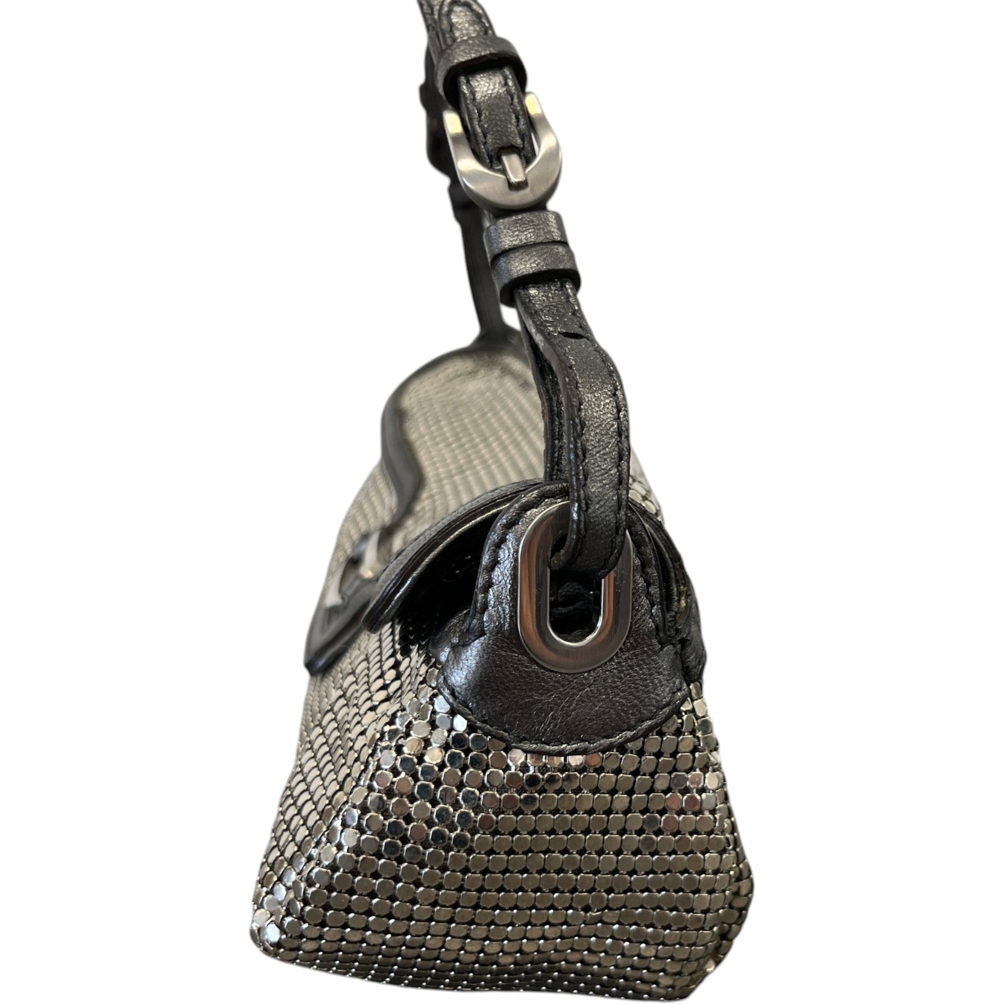 Women's Chain Metal Bag Silver