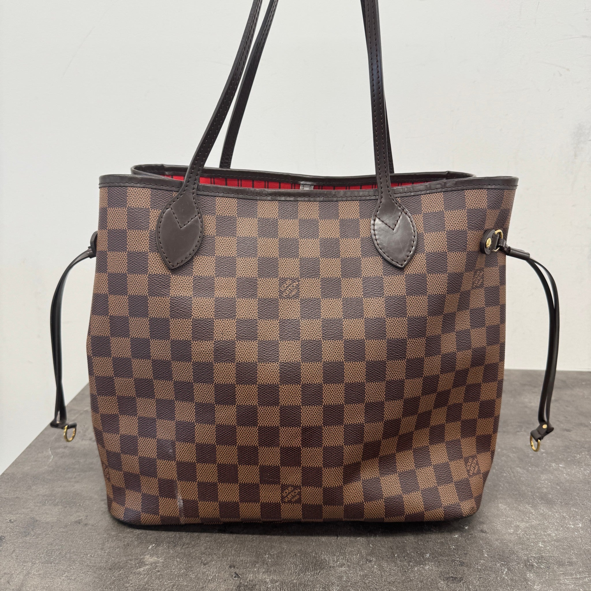 Women's Damier Ebene Neverfull Mm Bag Brown