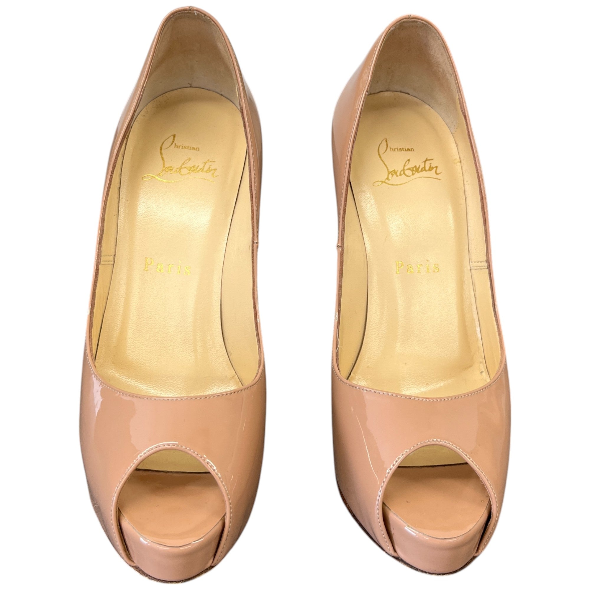 Women's New Very Privé 120Mm Platform Heels Nude Size EU 35.5 / UK 2.5