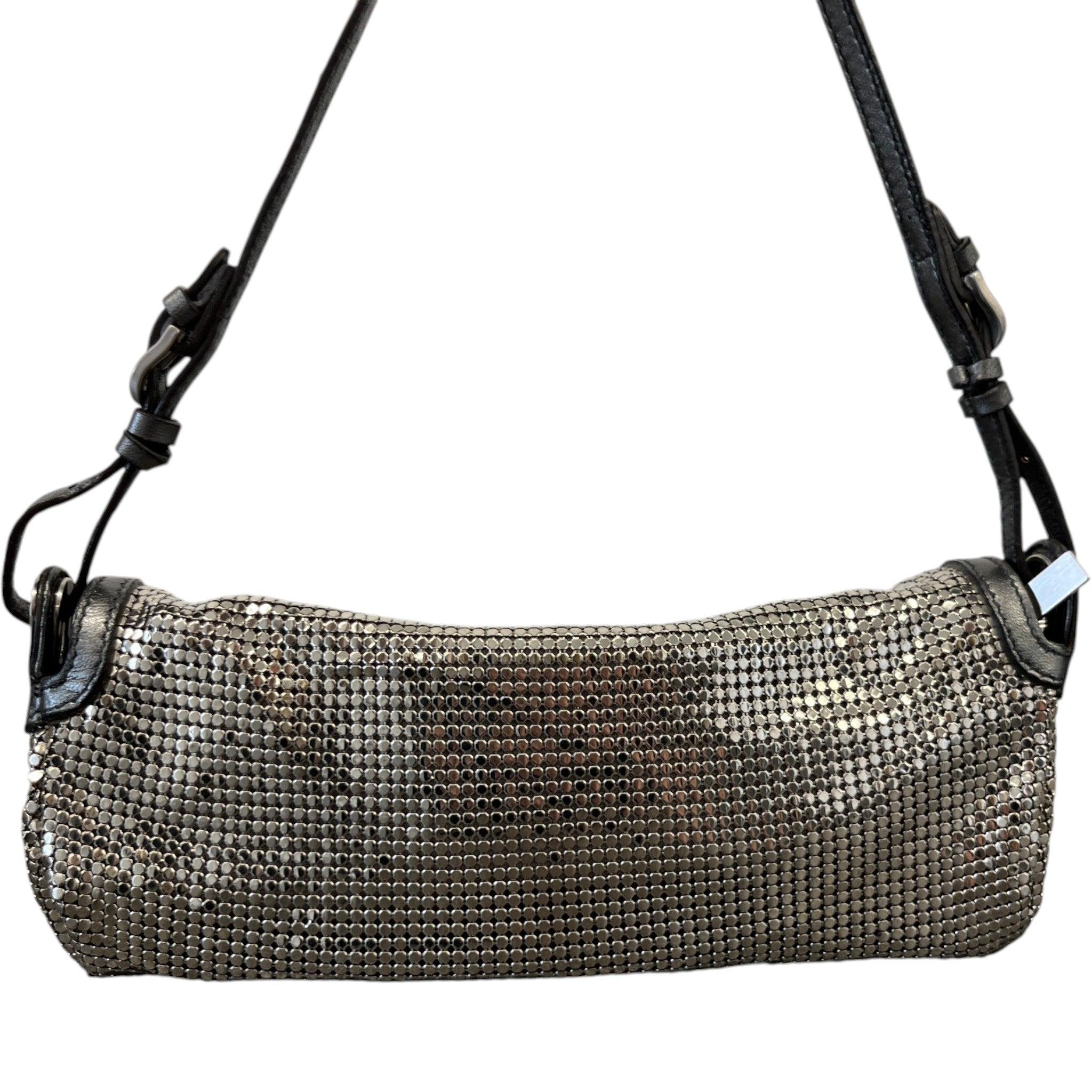Women's Chain Metal Bag Silver