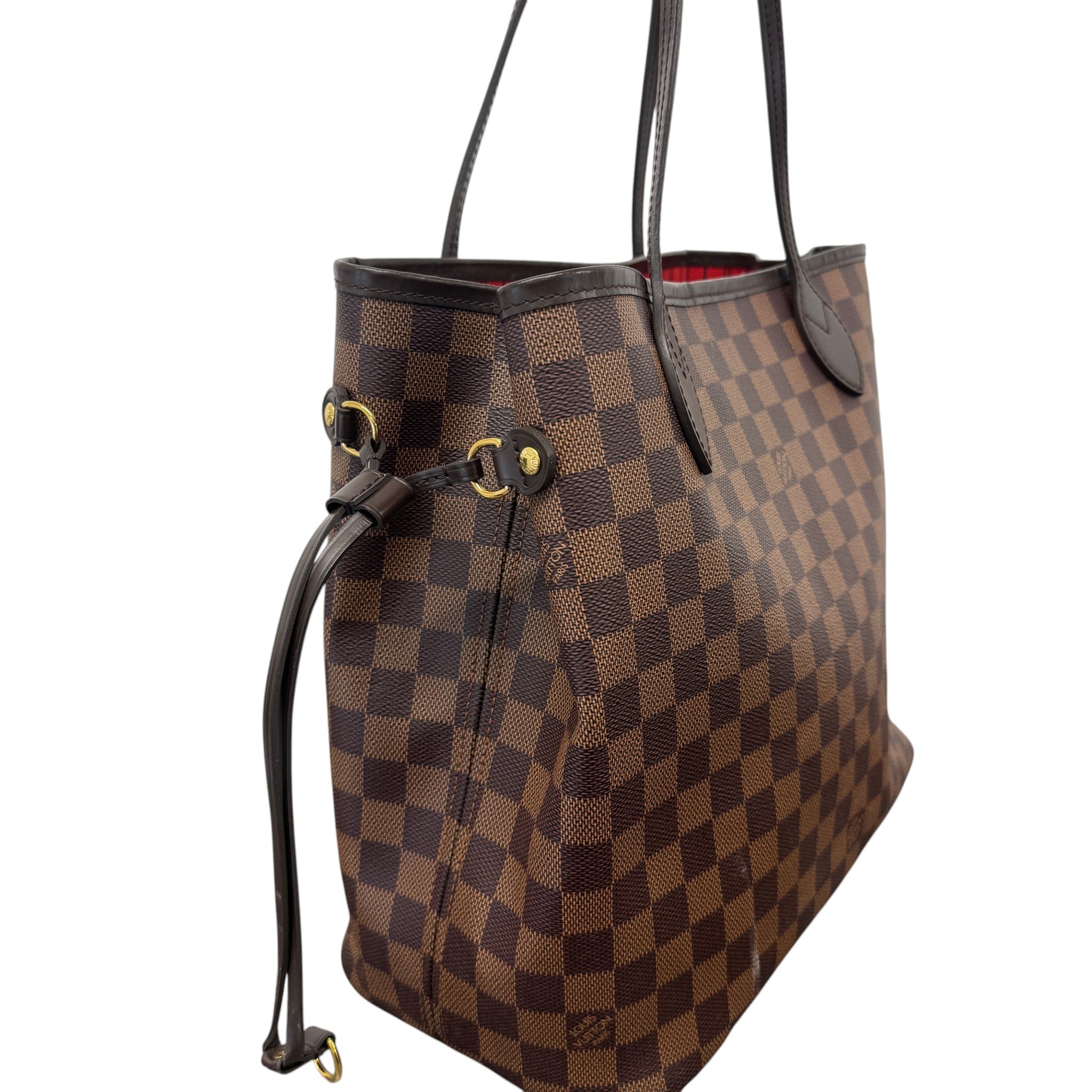 Women's Damier Ebene Neverfull Mm Bag Brown