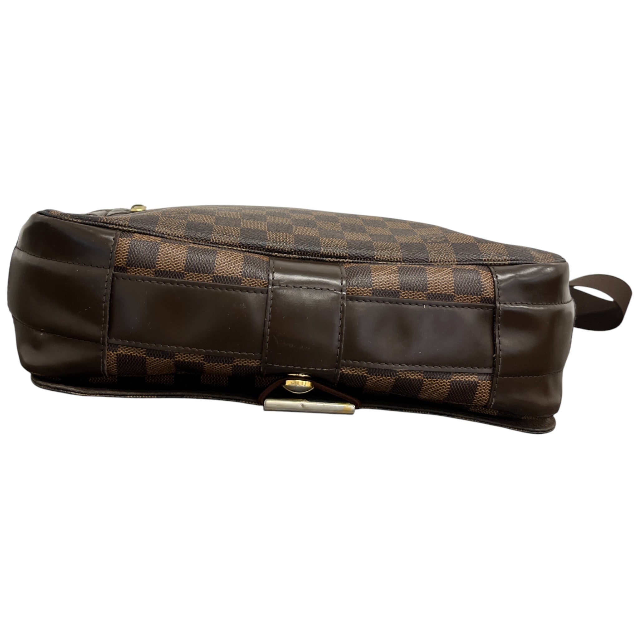 Men's Damier Ebene Bastille Messenger Bag Brown