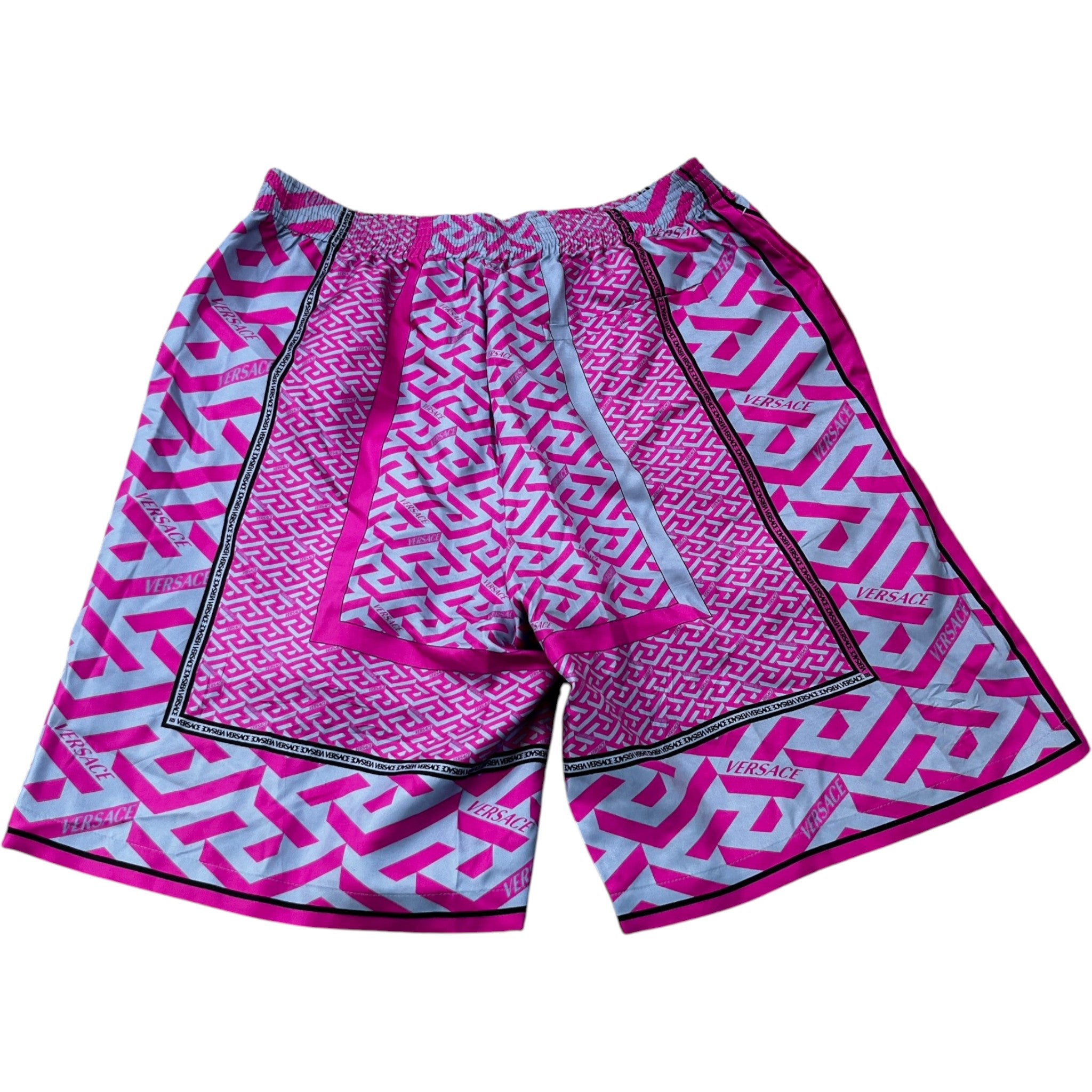Men's La Greca Shorts Purple Size IT 48 / UK 32