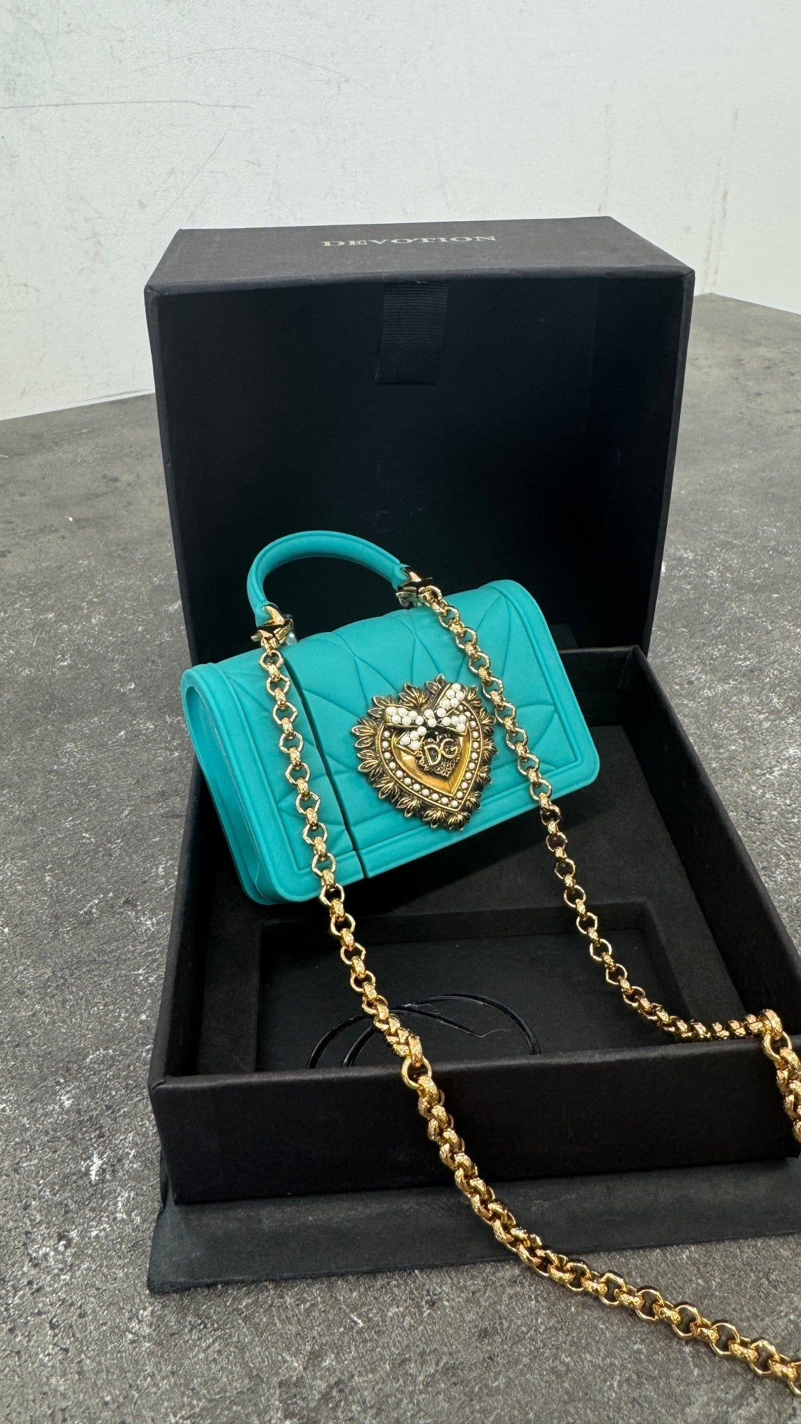 Women's Devotion Airpod Case Charm Blue
