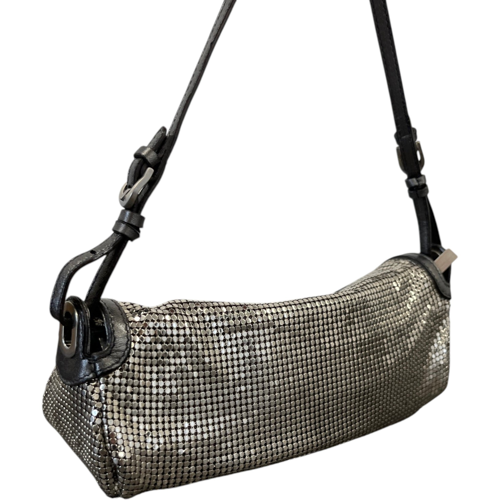 Women's Chain Metal Bag Silver