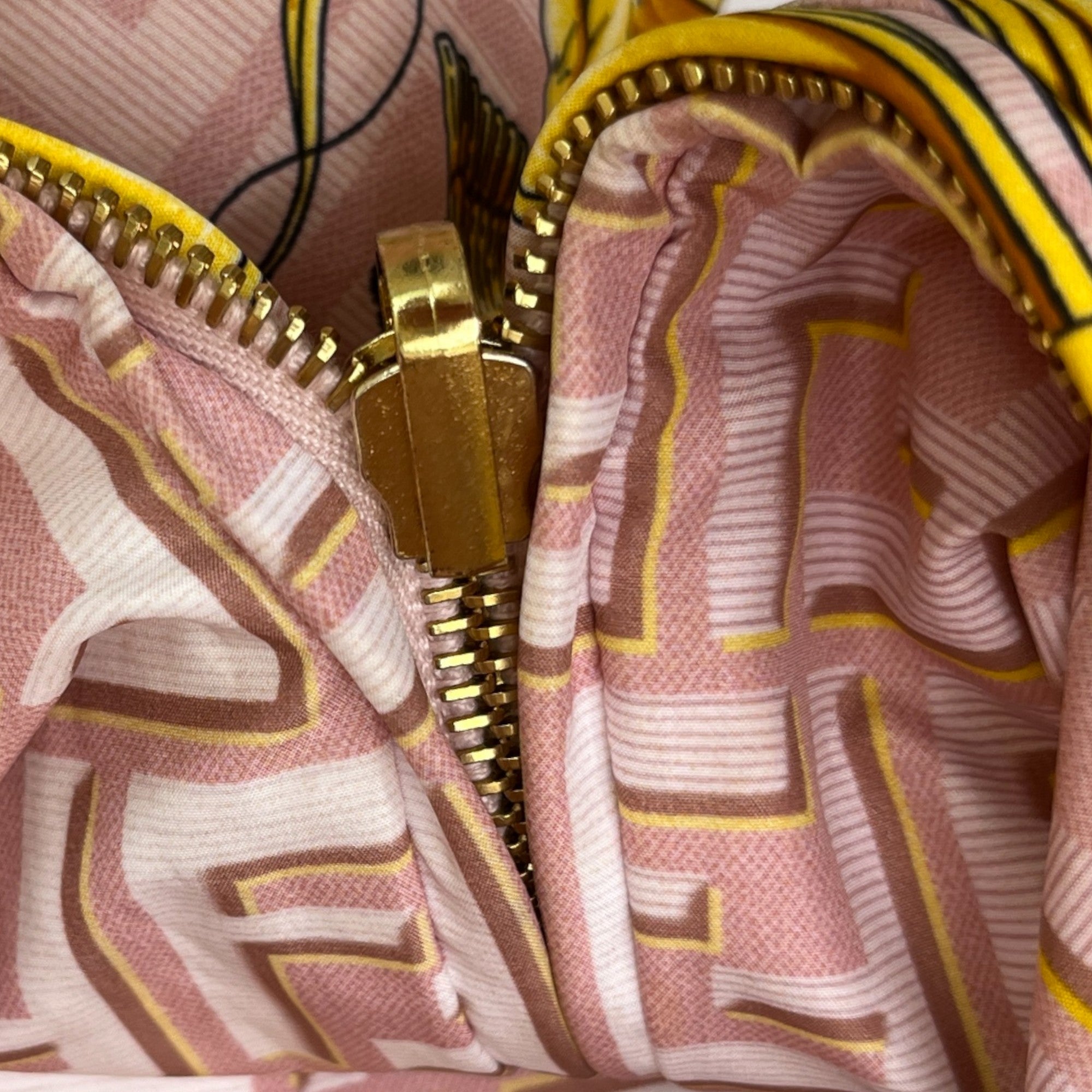 Women's Fendace Reversible Print Jacket Pink Size XS