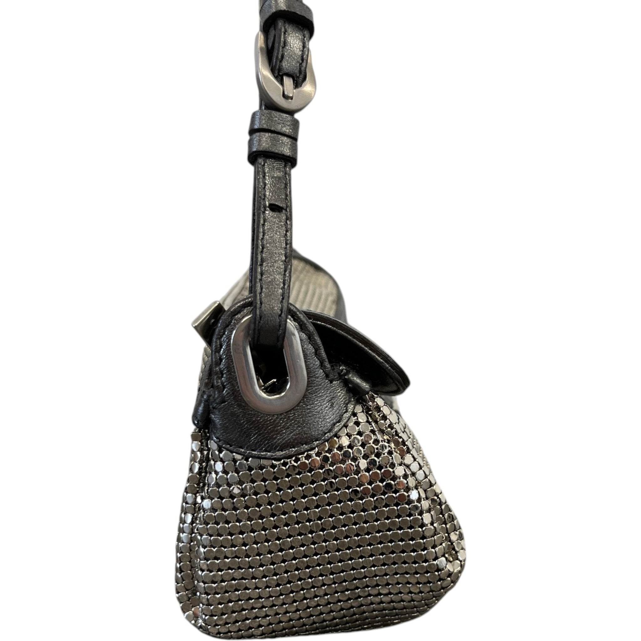 Women's Chain Metal Bag Silver