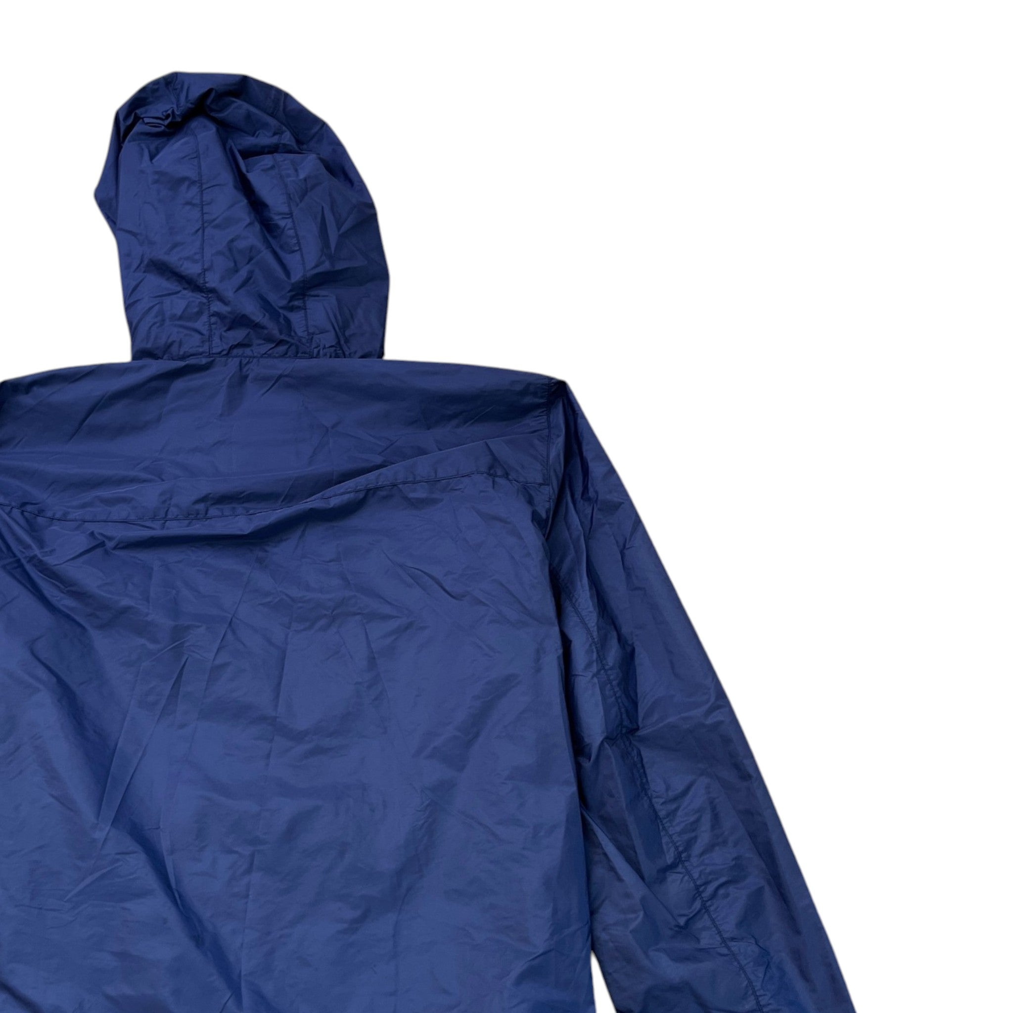 Men's Plaque Logo Windbreaker Navy Size IT 54 / XXL