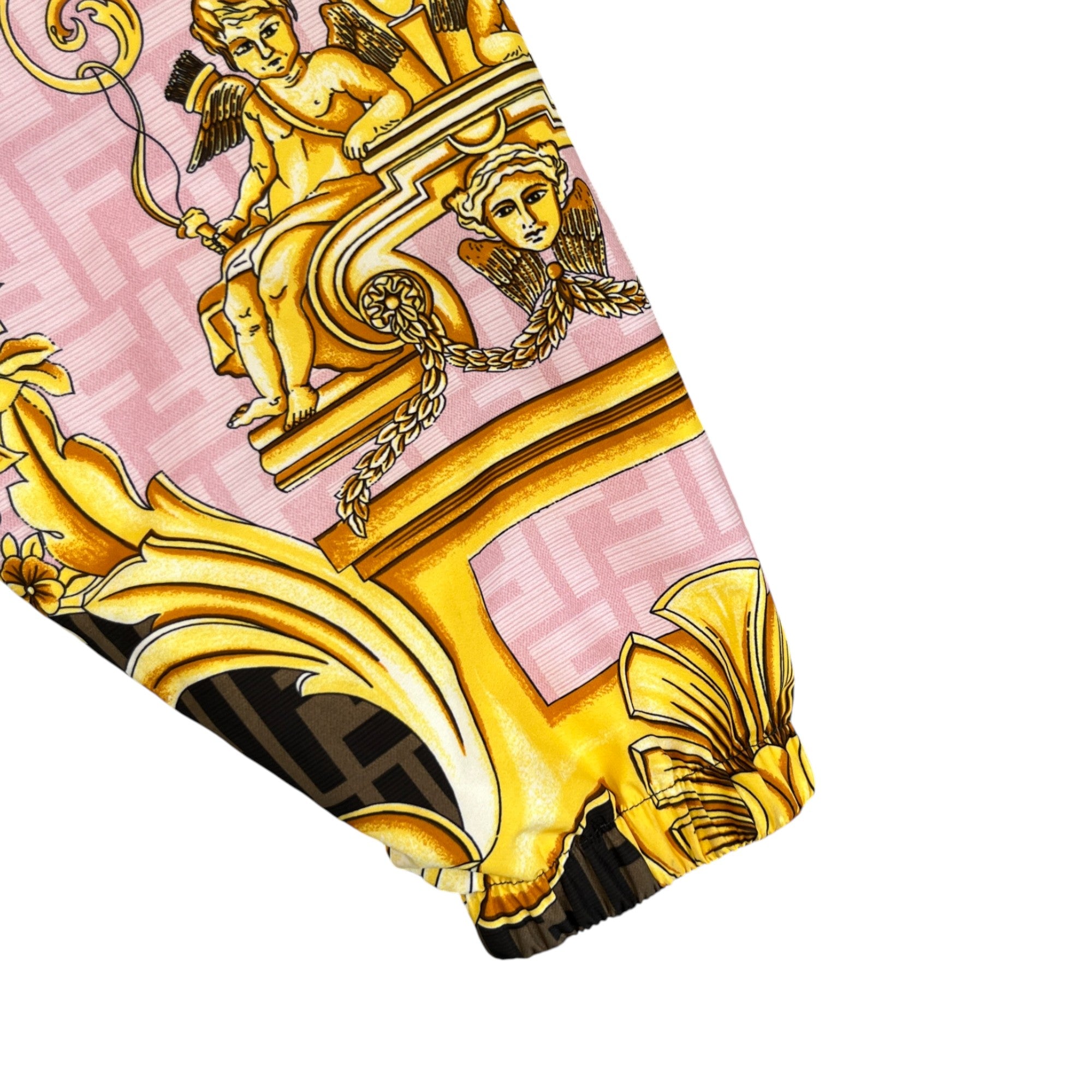 Women's Fendace Reversible Print Jacket Pink Size XS