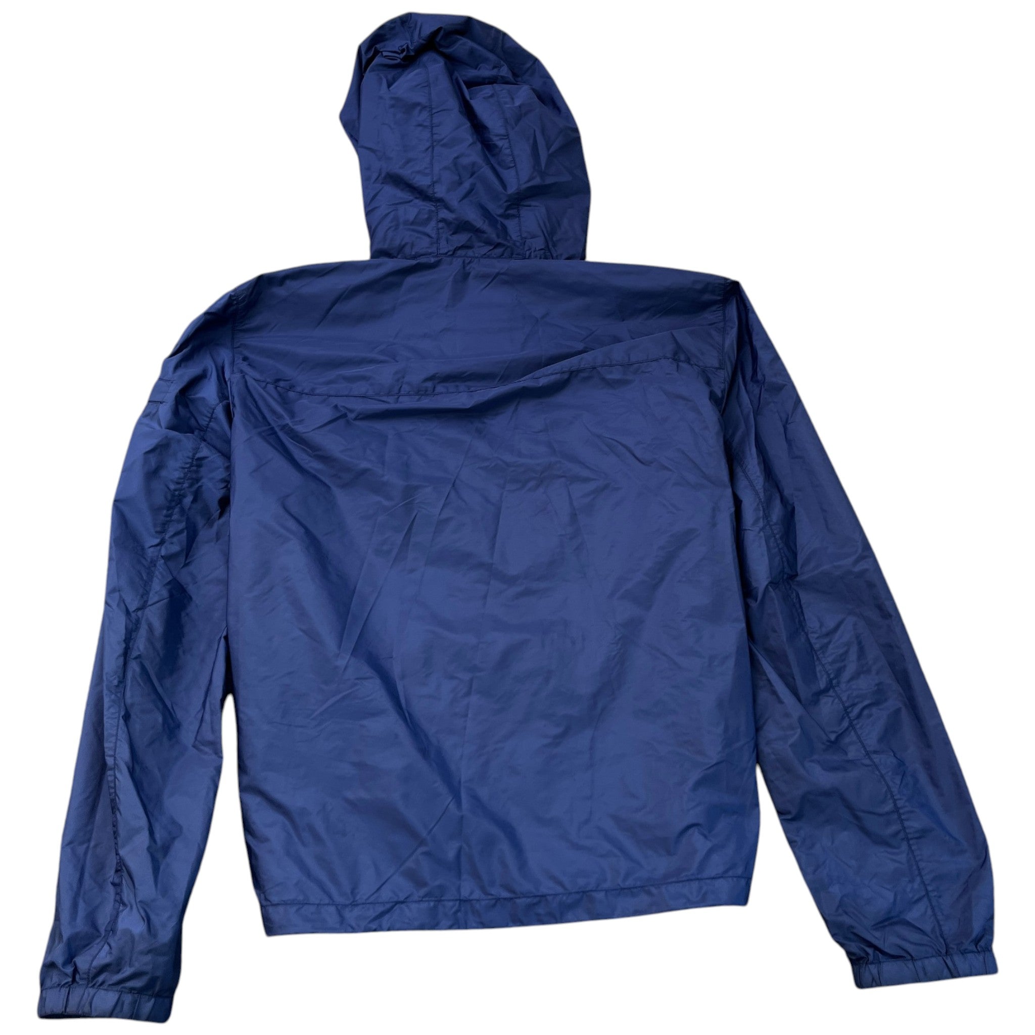 Men's Plaque Logo Windbreaker Navy Size IT 54 / XXL