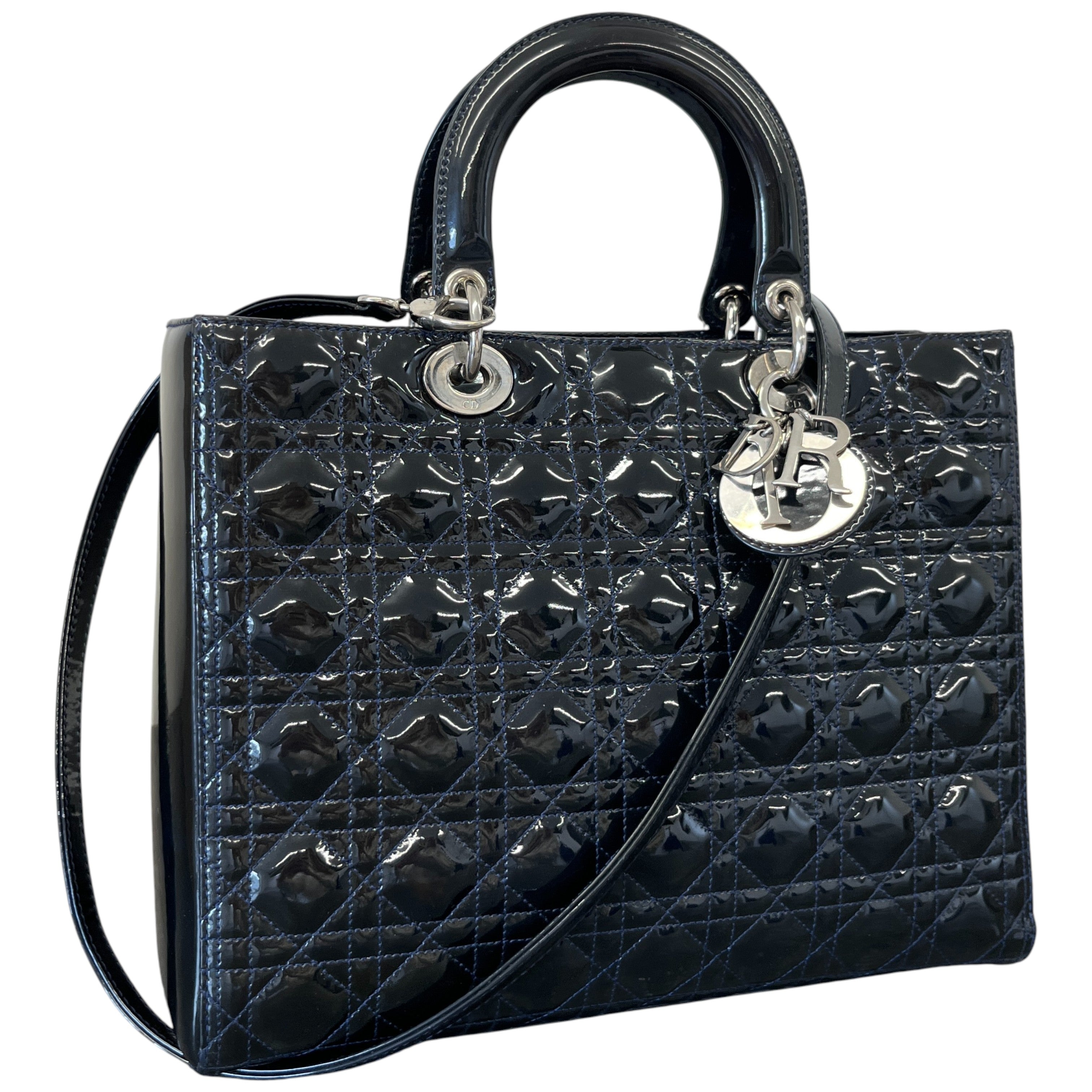 Women's Lady Dior Large Bag Black