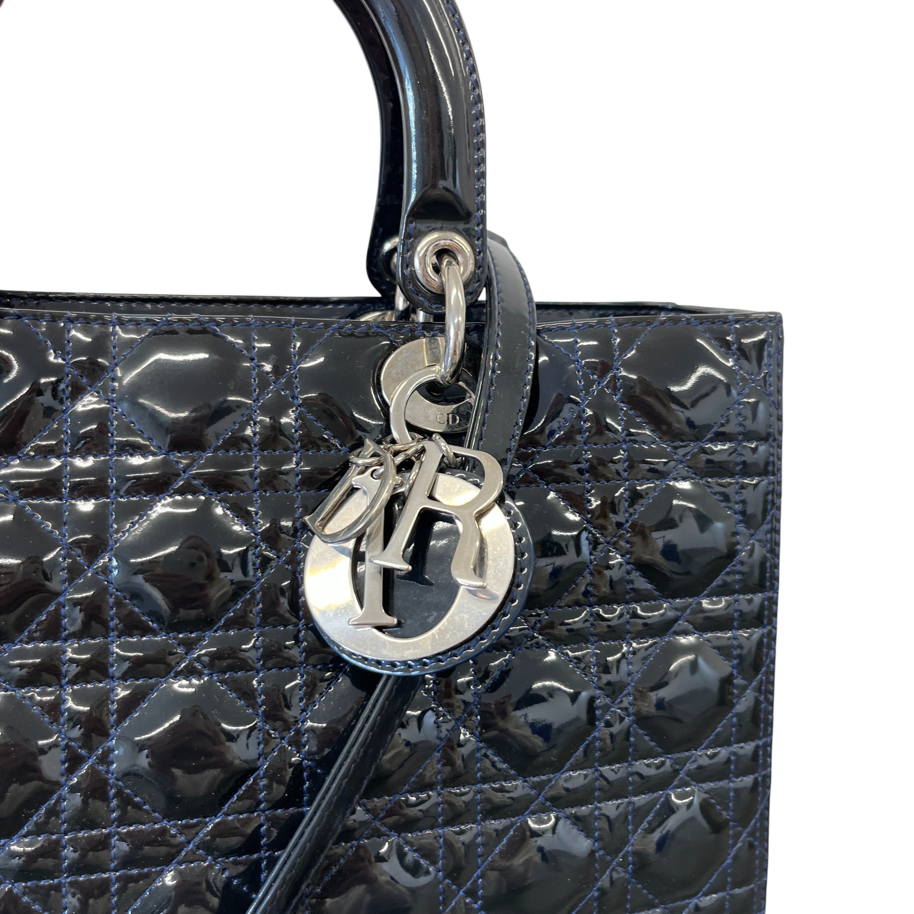 Women's Lady Dior Large Bag Black