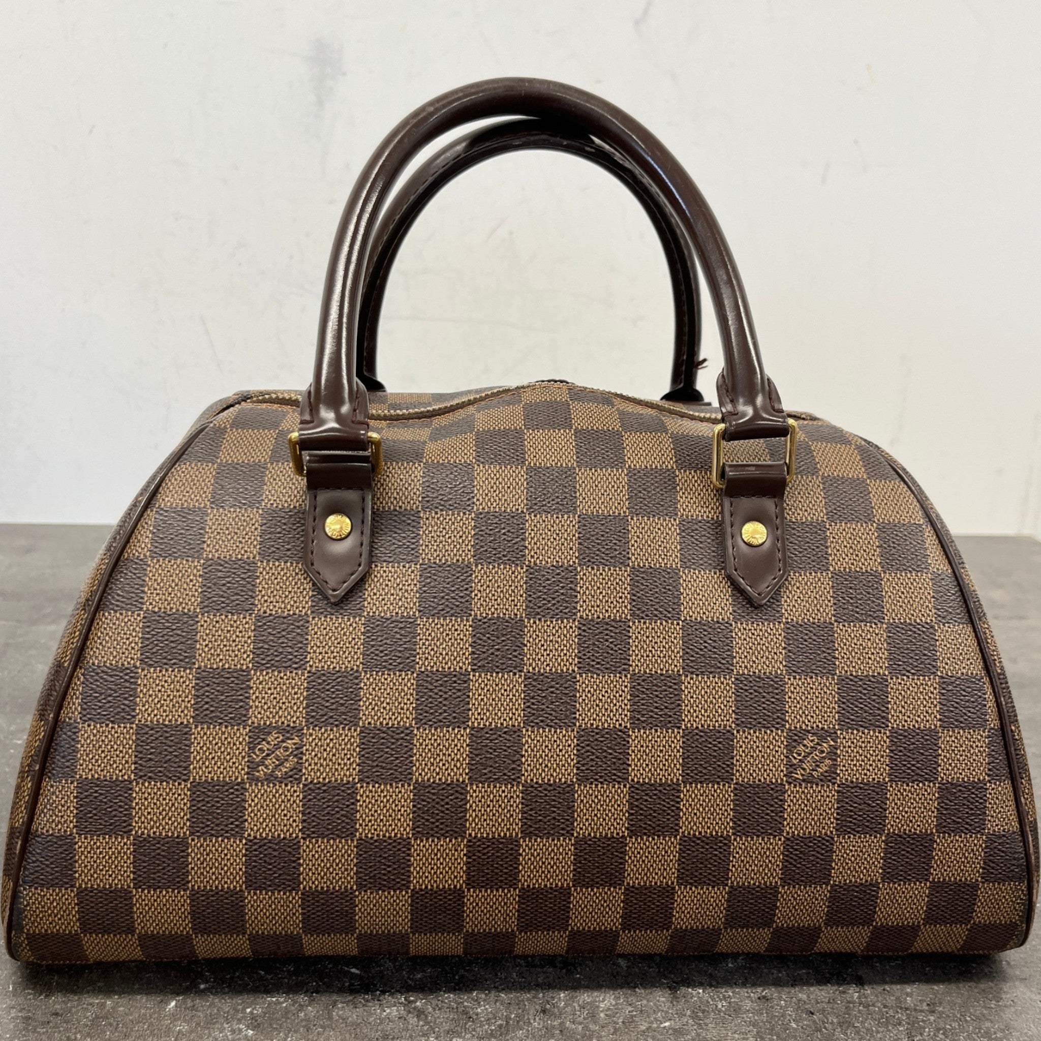 Women's Ribera Mm Damier Ebene Bag Brown