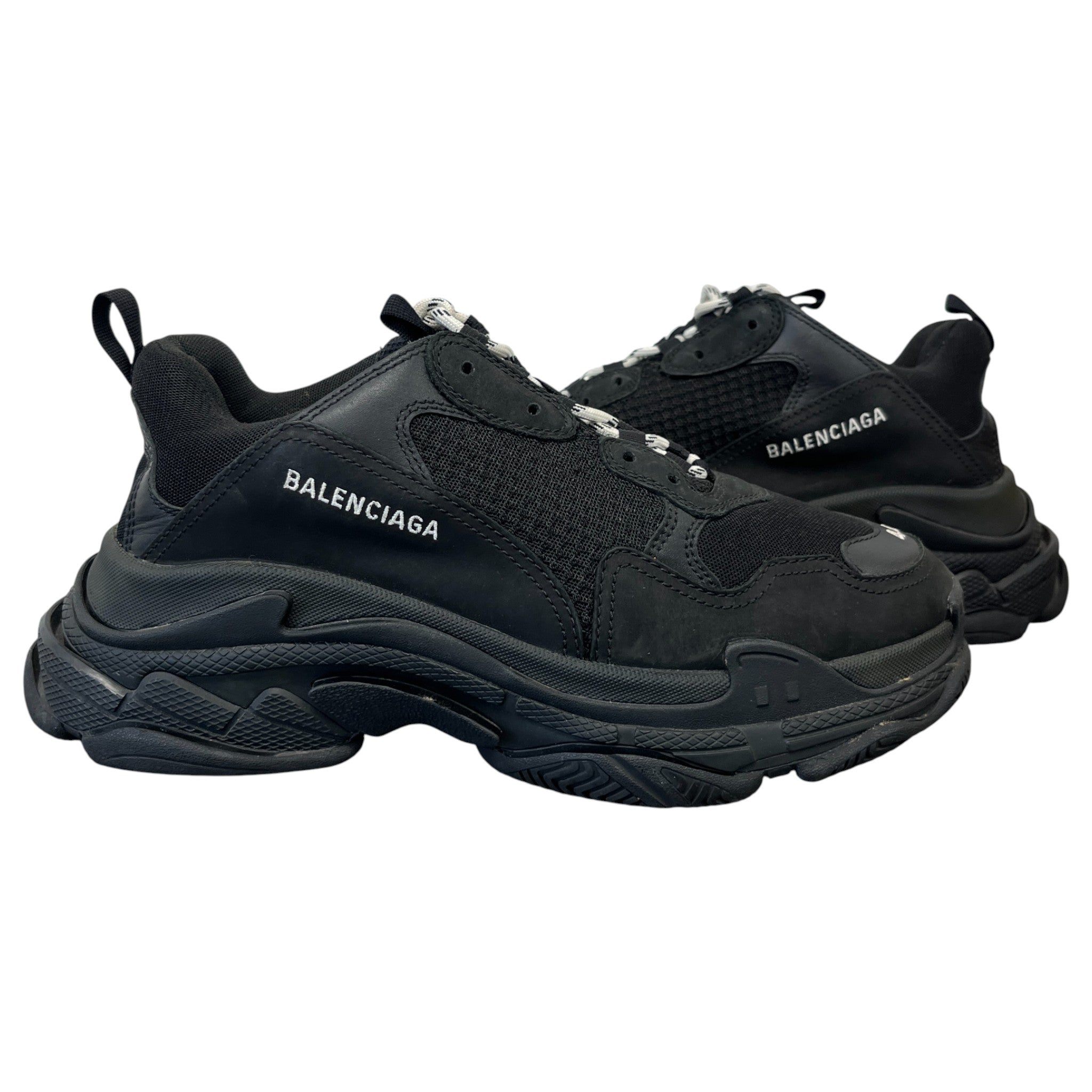 Men's Triple S Low Trainers Black Size EU 44 / UK 10