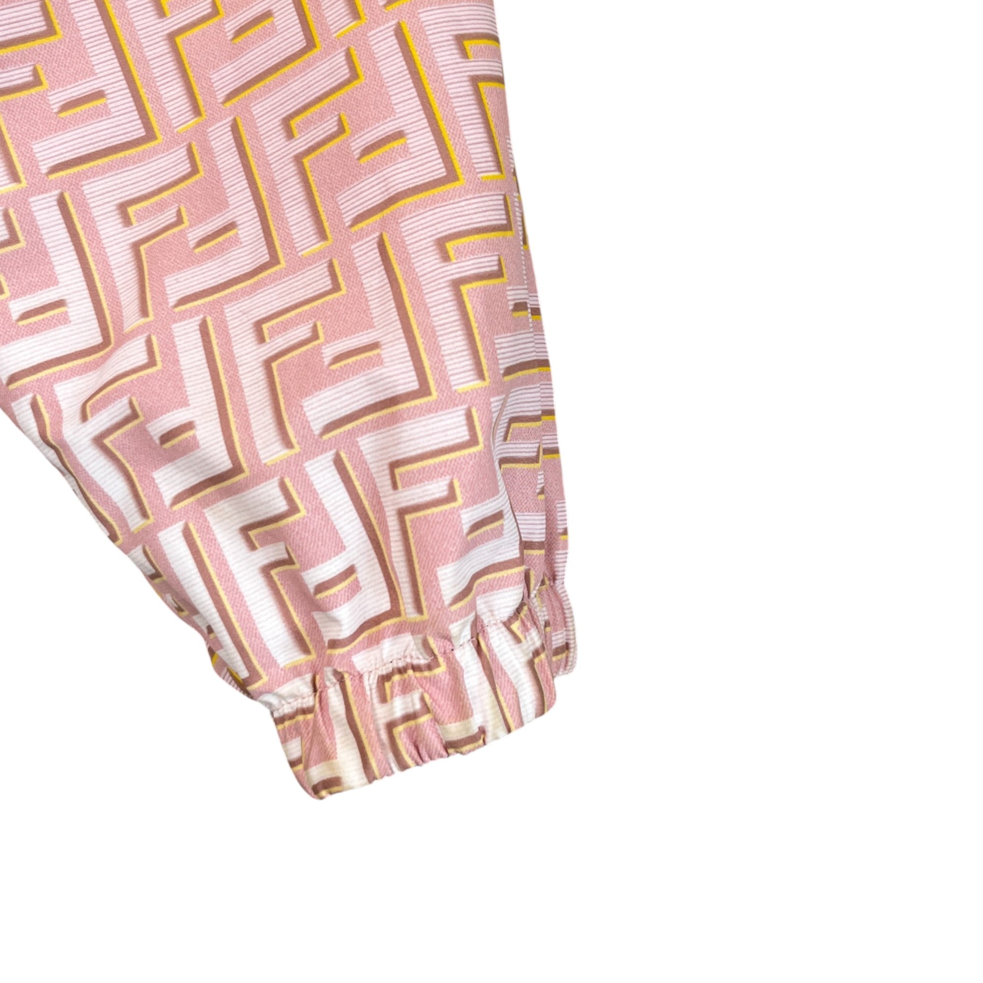 Women's Fendace Reversible Print Jacket Pink Size XS