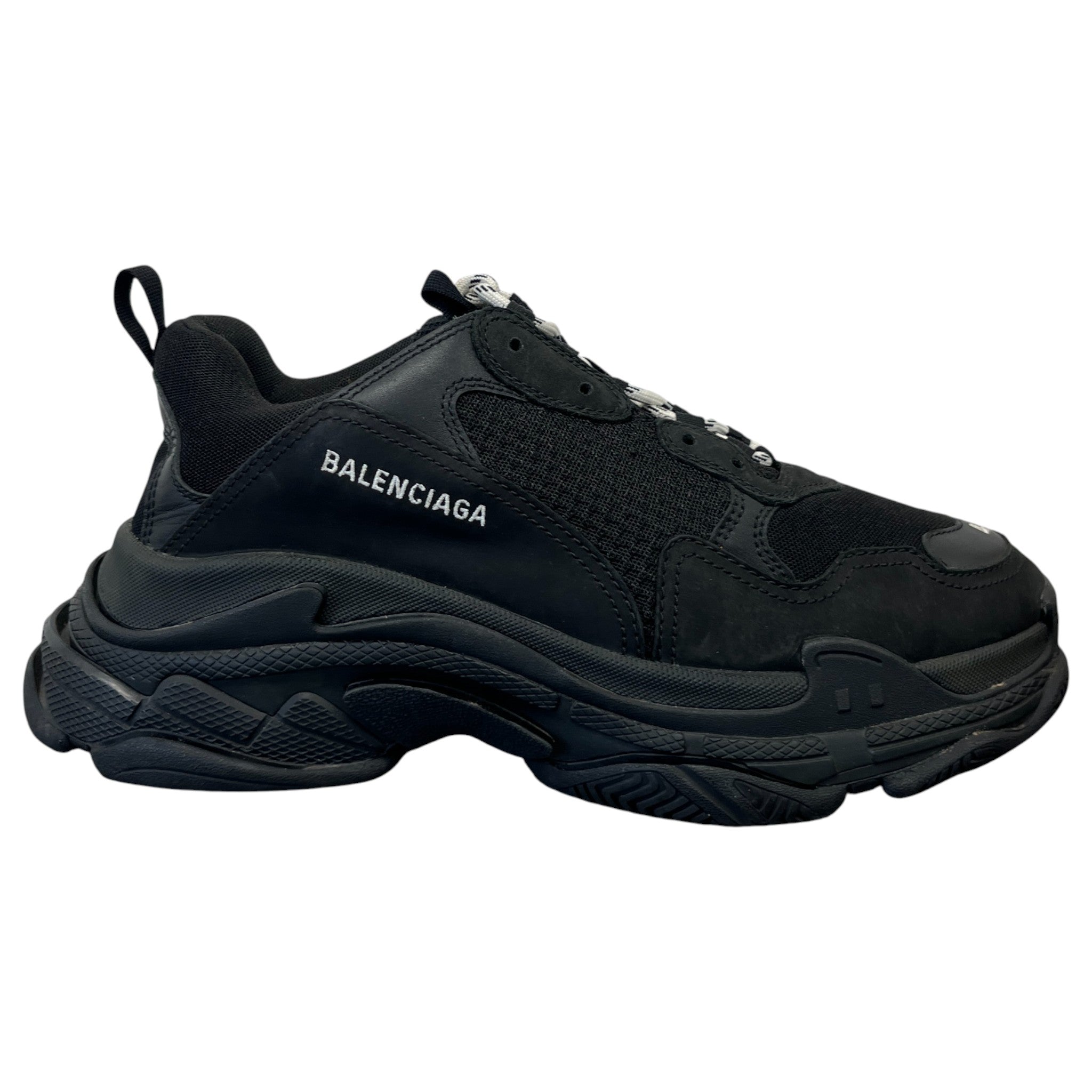 Men's Triple S Low Trainers Black Size EU 44 / UK 10